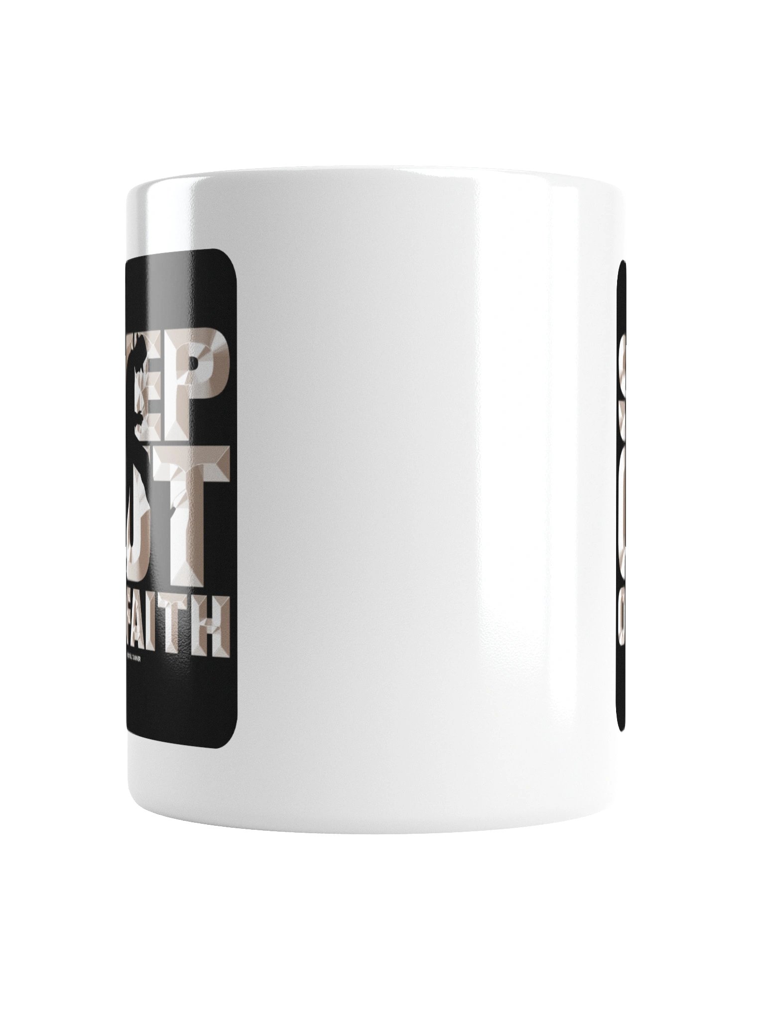 Step Out on Faith Wht, Mug BV product image (2)