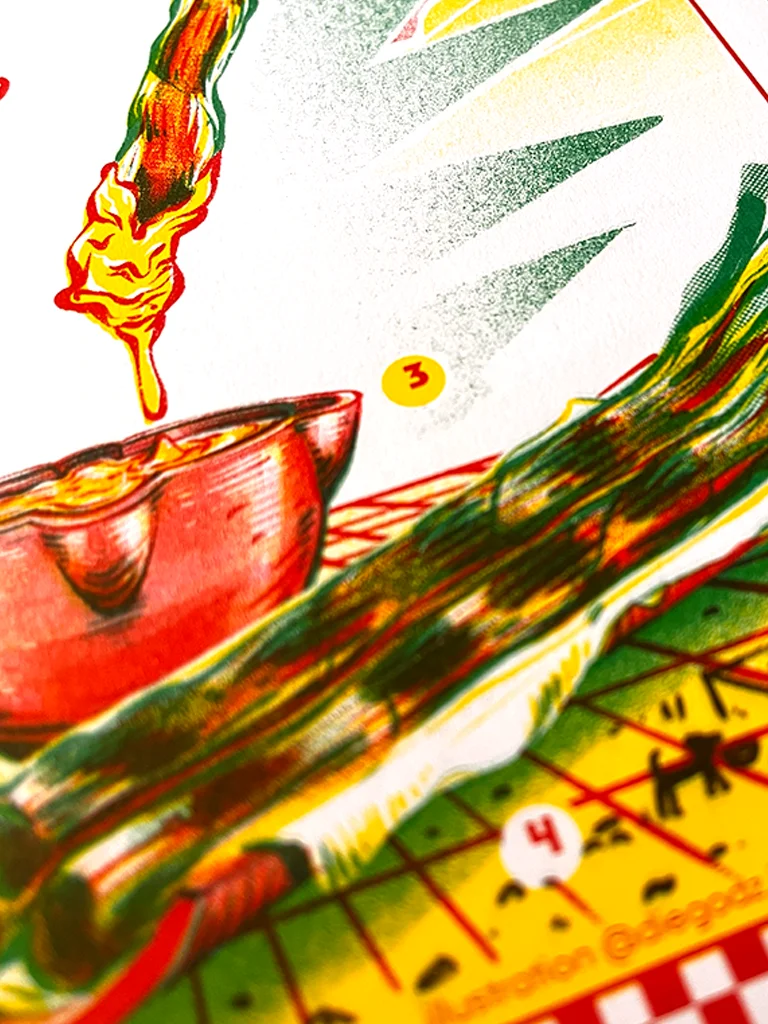 Calçotada - Risograph product image (4)
