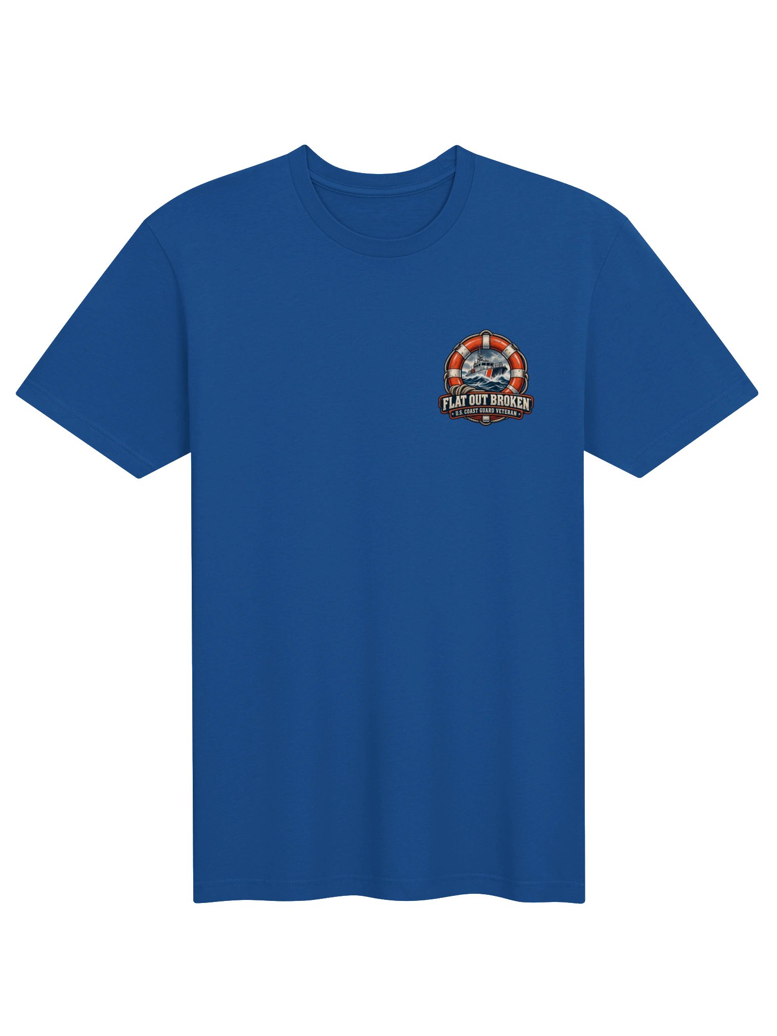 Coast Guard Veteran Shirt — Always Ready, Rarely Fully Assembled | Flat Out Broken™ product image (2)