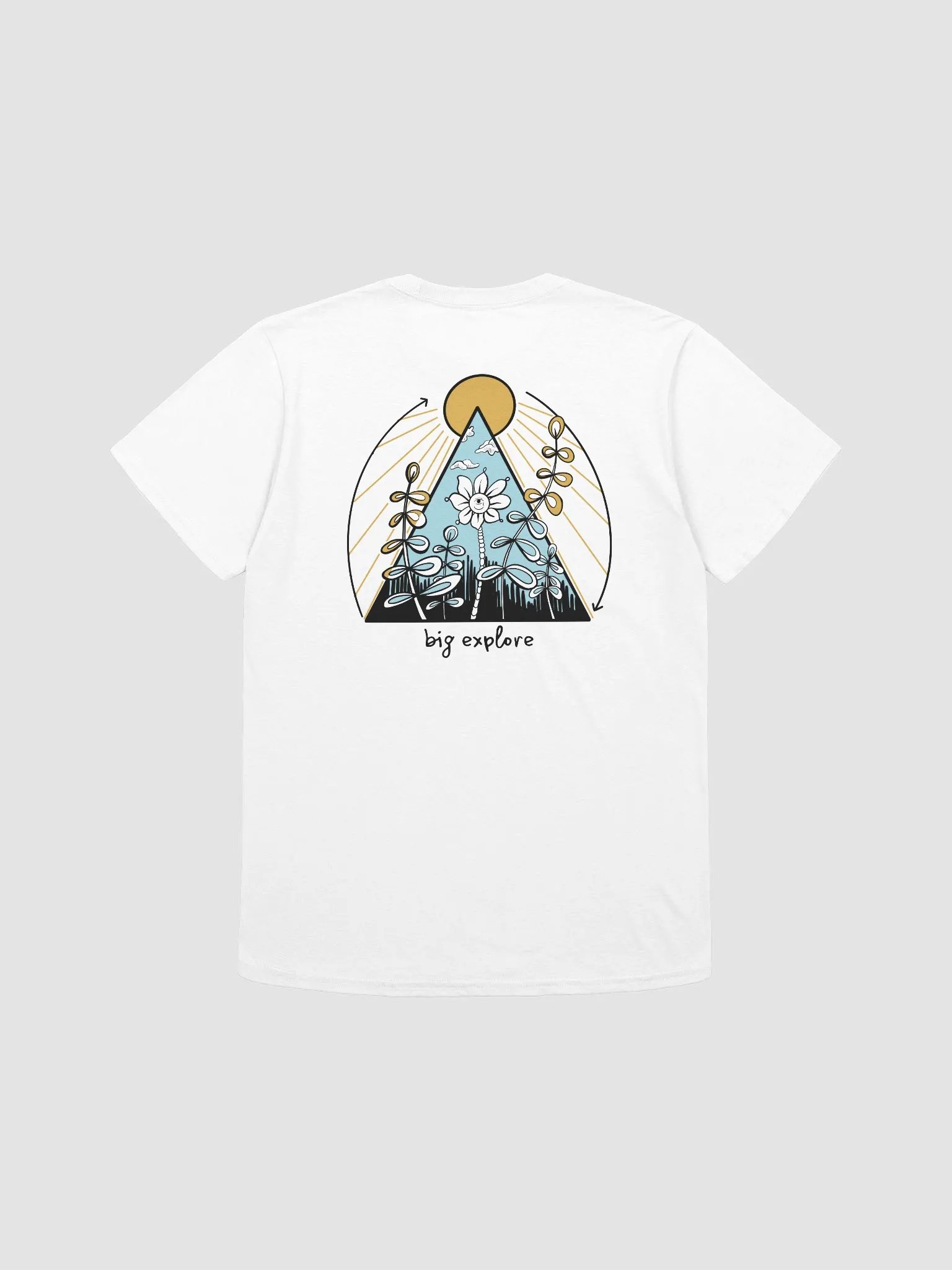 Unseen Flowers (Light) - t shirt product image (1)