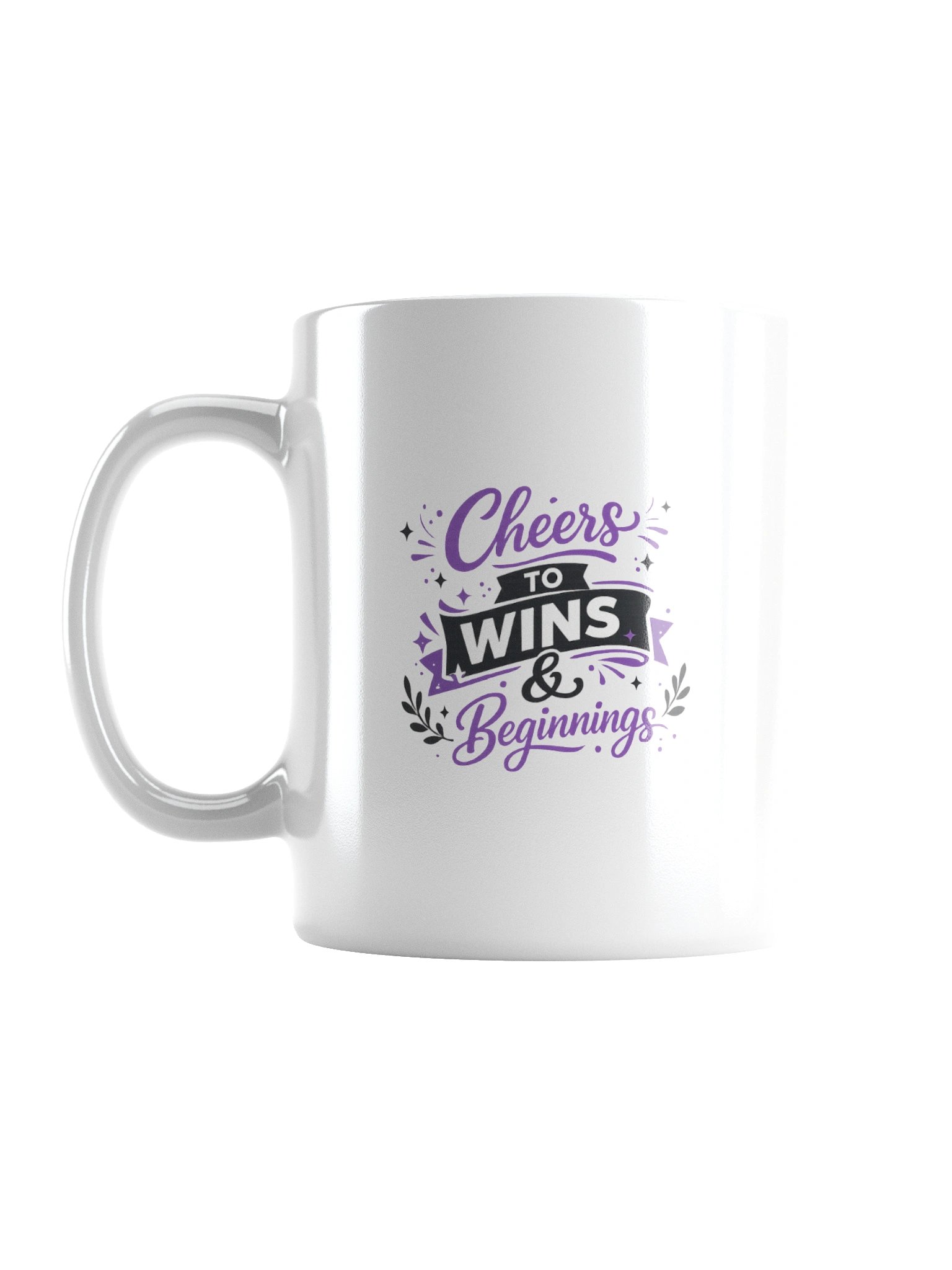 Cheers To Wins And Beginnings Mug product image (1)
