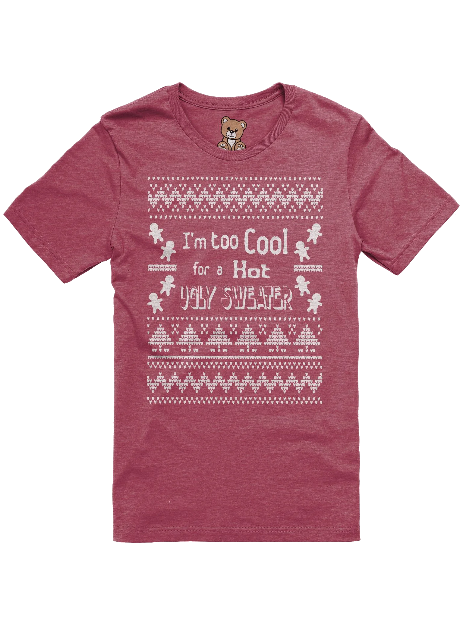Too Cool for an Ugly Sweater (T-Shirt) product image (7)