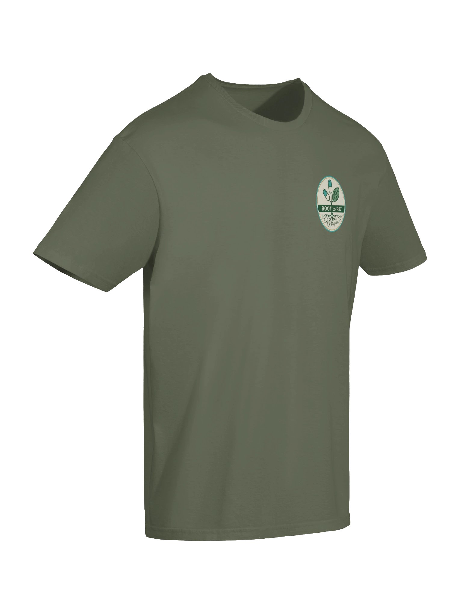 Root to Rx Logo Tee (Military Green) product image (6)
