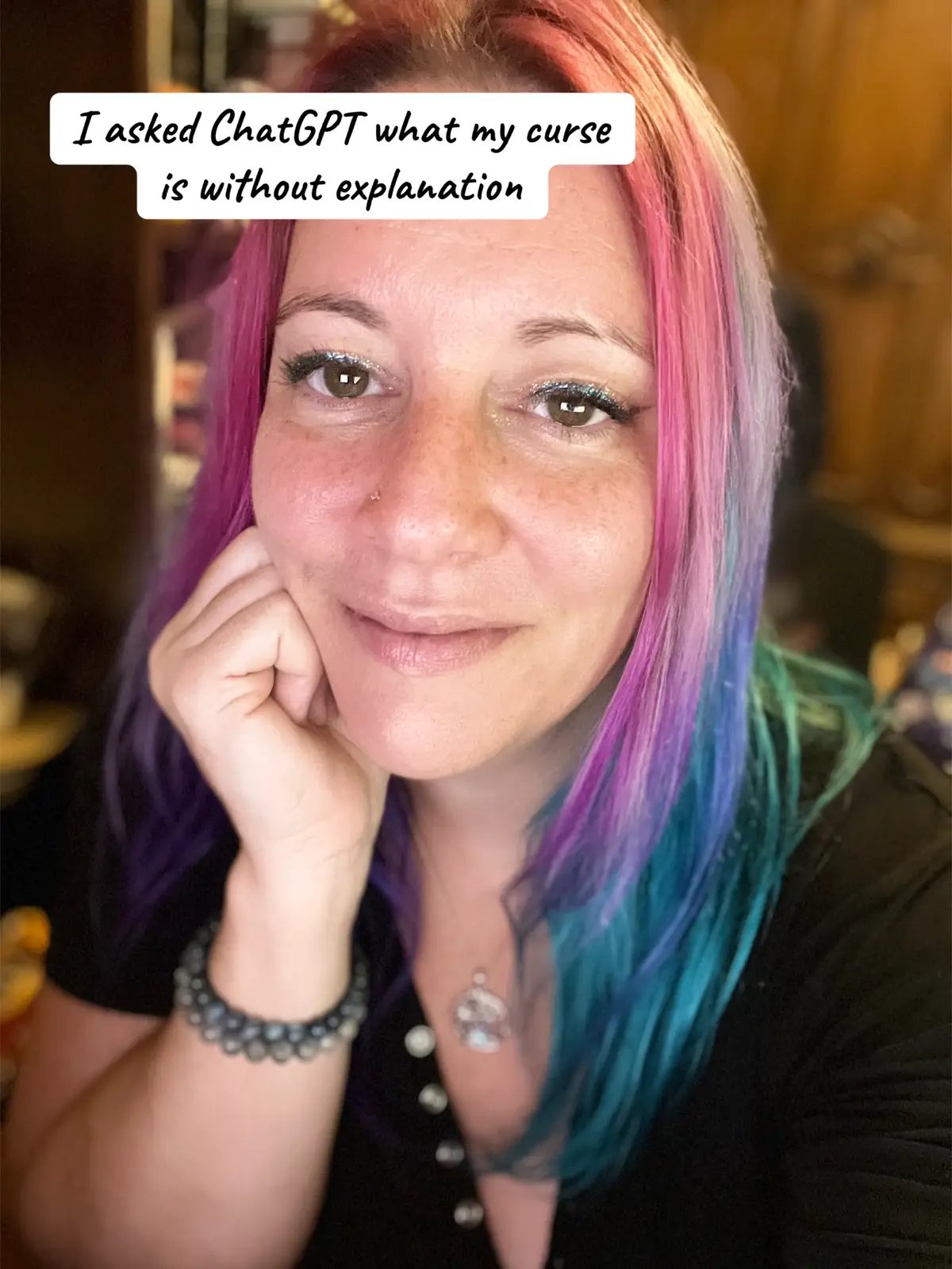 I finally caved on this one and it made me tear up. #chatgpttrend #whatsmycurse #askchatgpt #caretoodeeply 