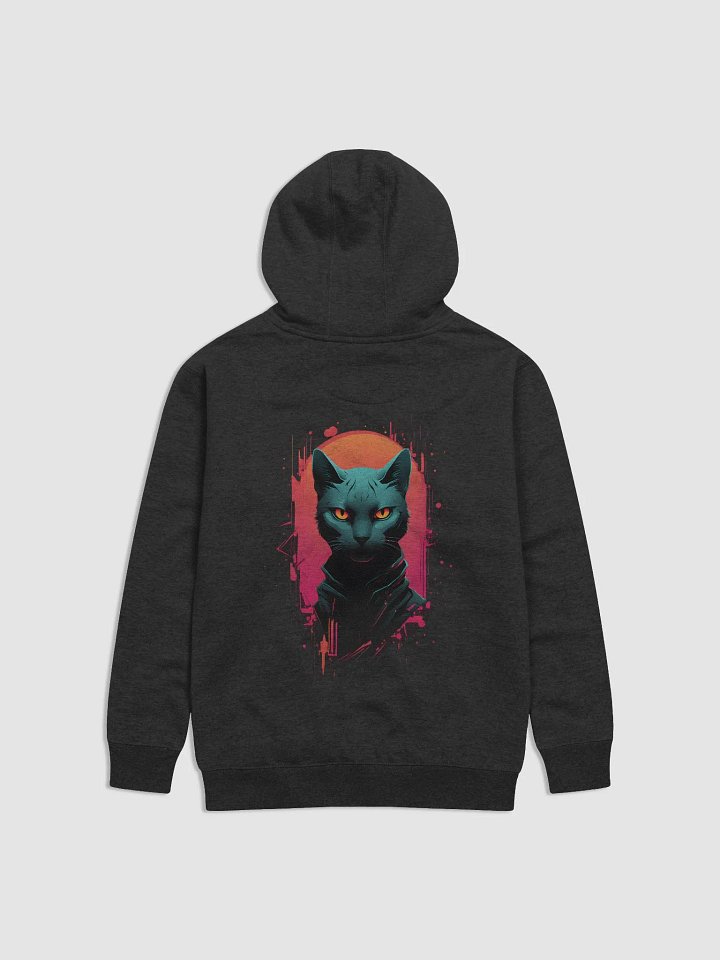 Neon Cat Vibes Premium Hoodie product image (22)