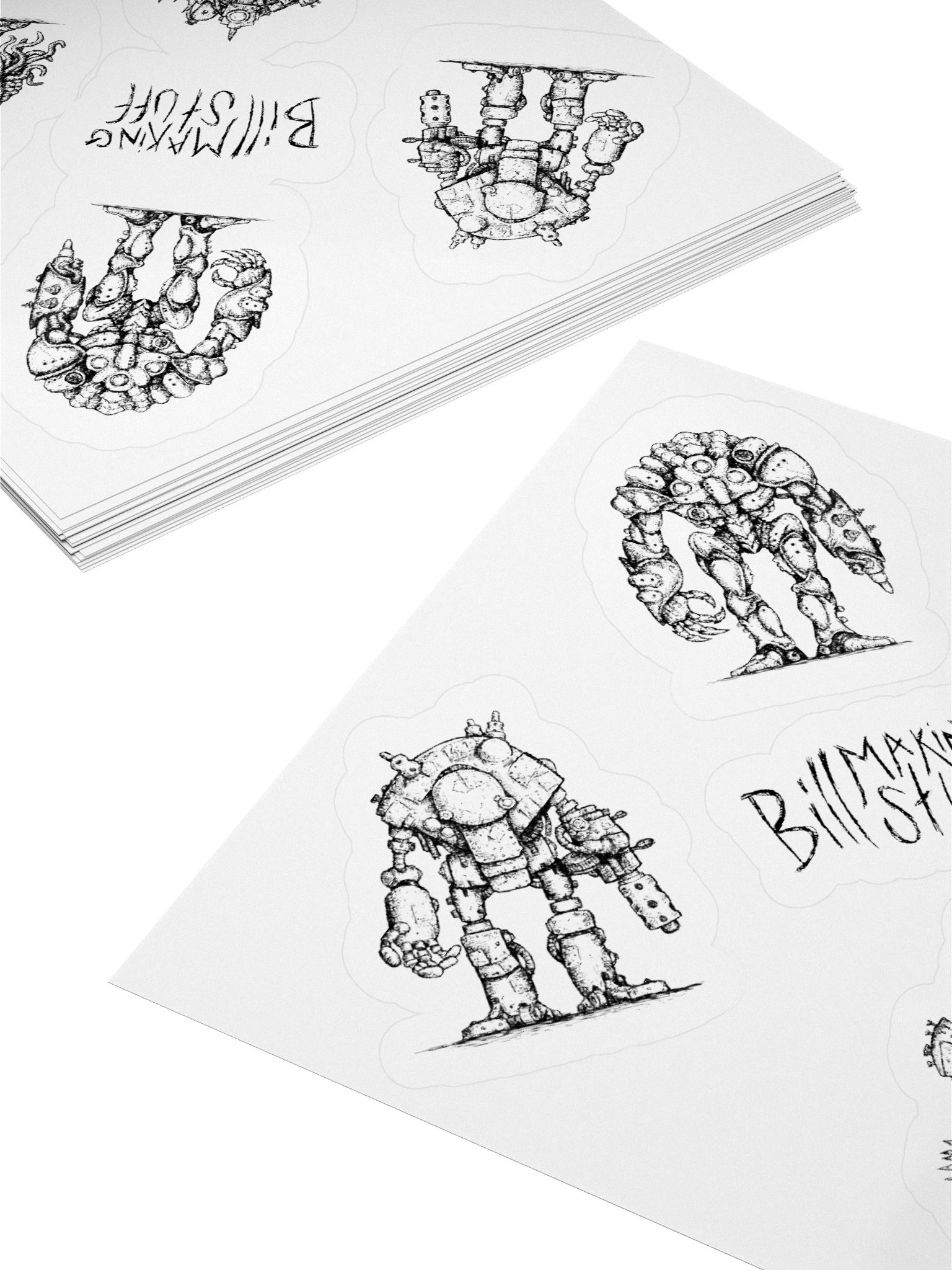 Bill Making Stuff Vinyl Sticker Set 2 product image (4)