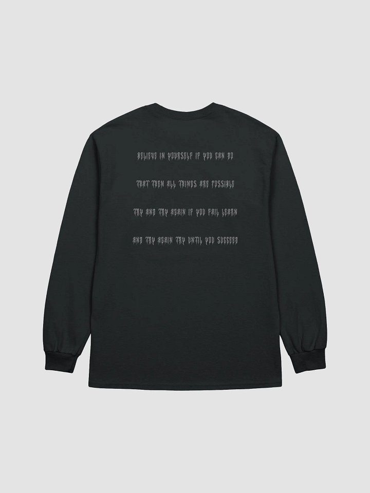 TVUKI BELIEVE IN YOURSELF long sleeve tee product image (2)