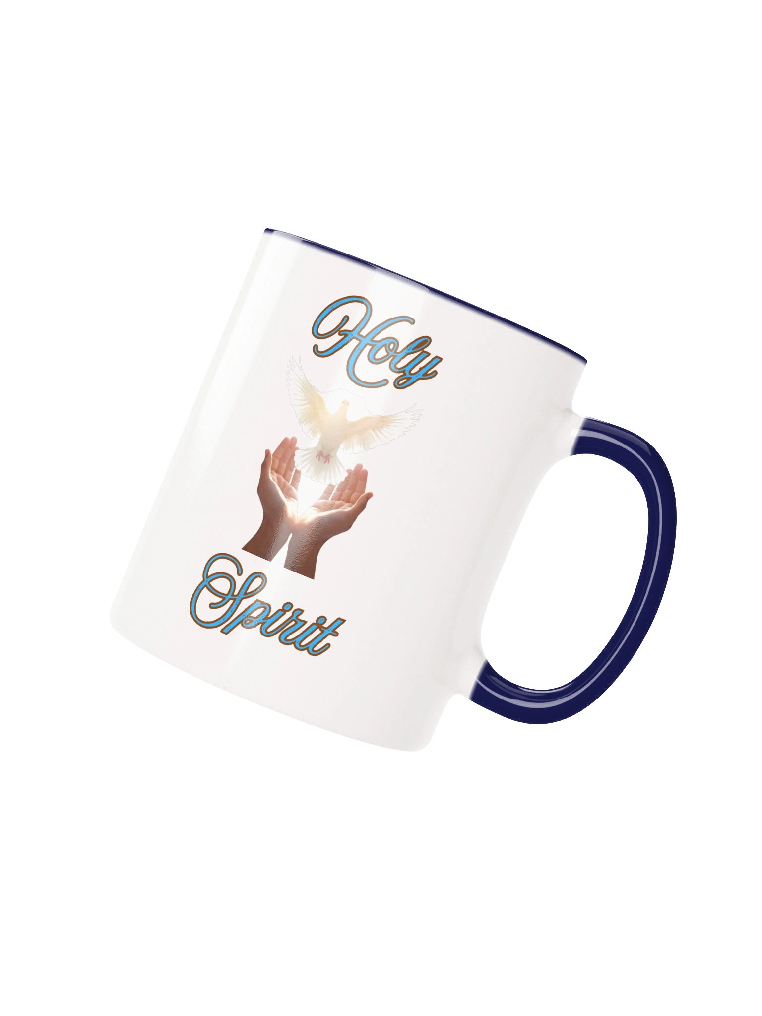 Holy Spirit Dove Christian Coffee Mug – Inspirational Faith Gift – Pentecost Prayer Cup – Religious Drinkware – Kingdom Life Co. product image (3)
