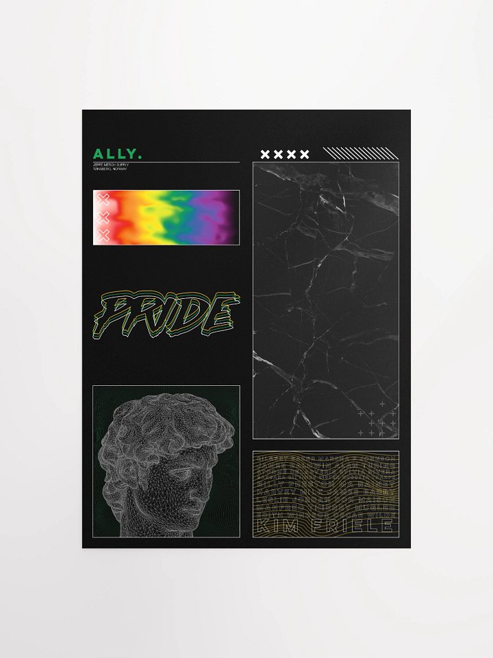 Straight Ally Pride Poster product image (2)