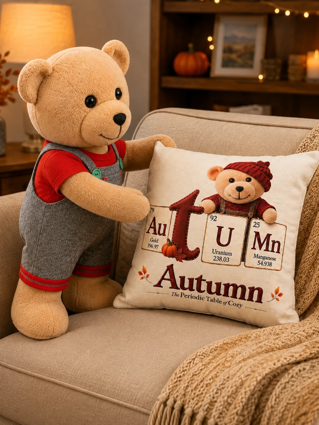 Autumn — The Periodic Table of Cozy Pillow product image (2)