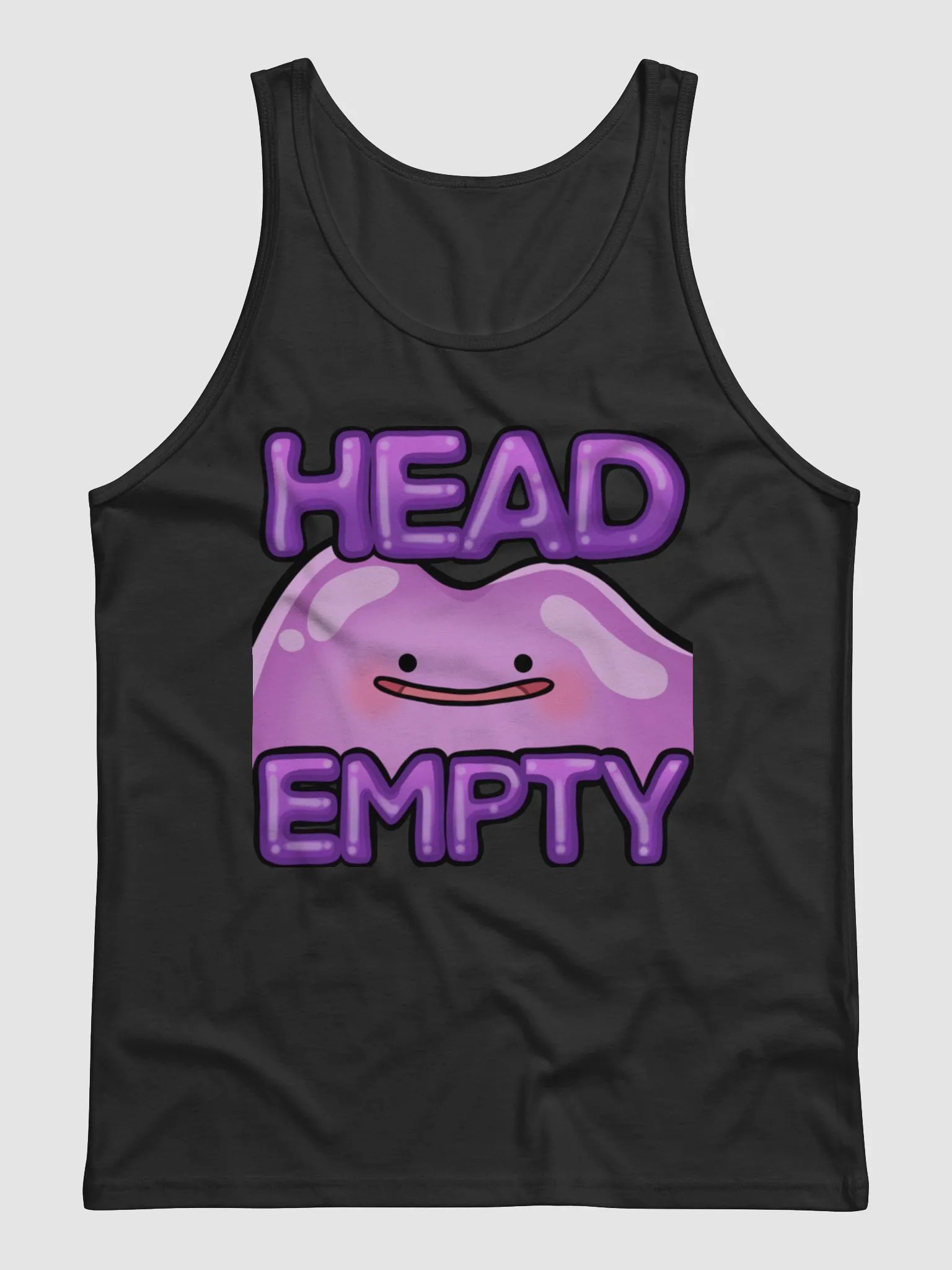 Head empty no thoughts tanktop product image (1)