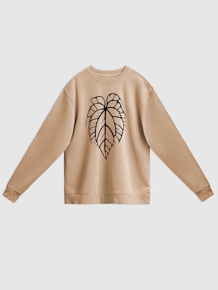 ANTHURIUM CRYSTALLINUM SKELETON - Midweight Pigment Dyed Sweatshirt product image (2)