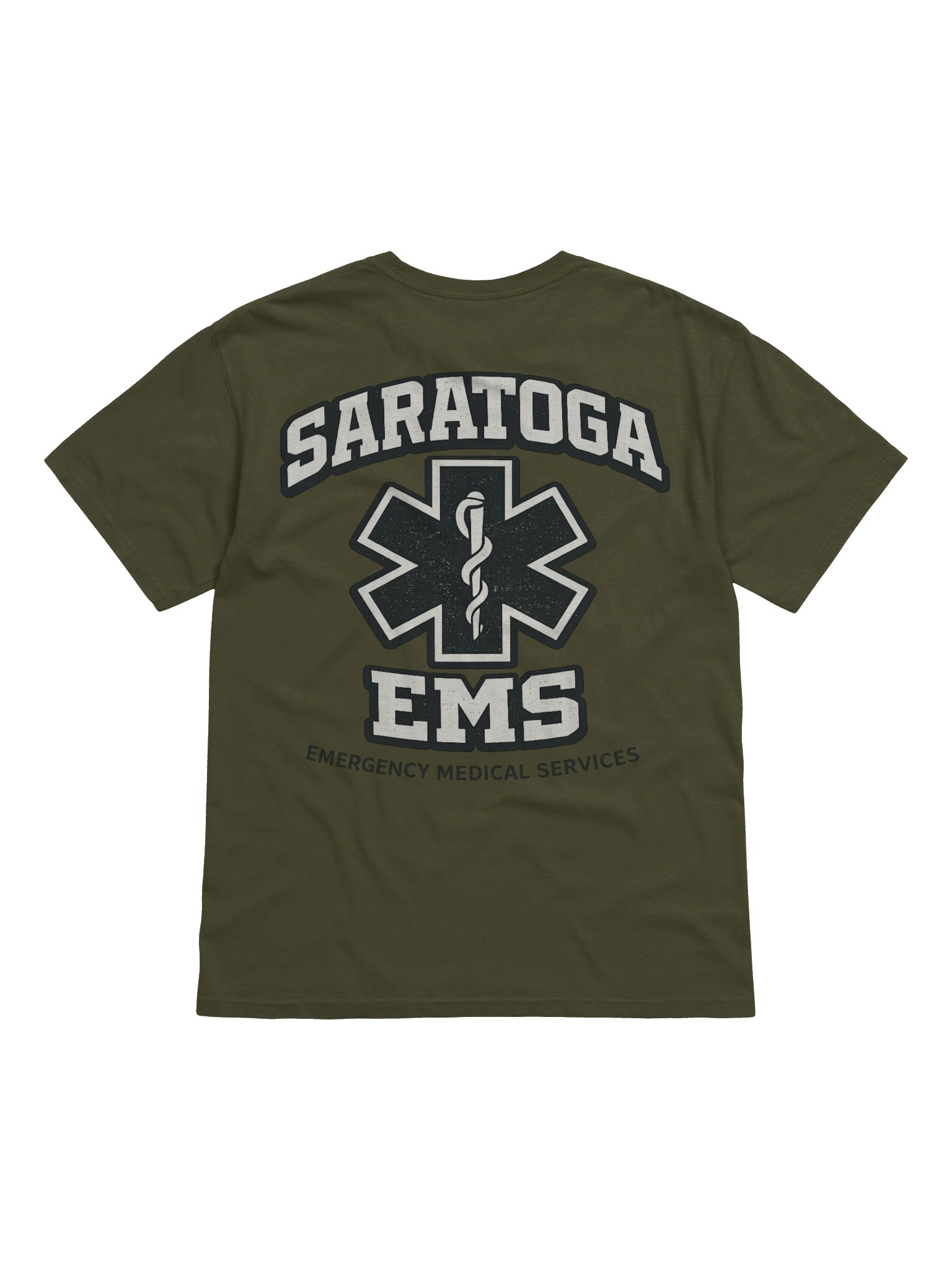 SARATOGA EMS Star of Life T-Shirt product image (12)