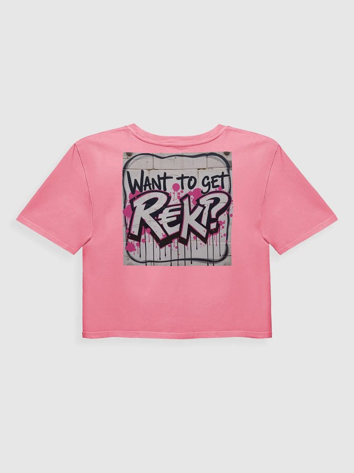 Rekt Graffiti Crop Top product image (2)