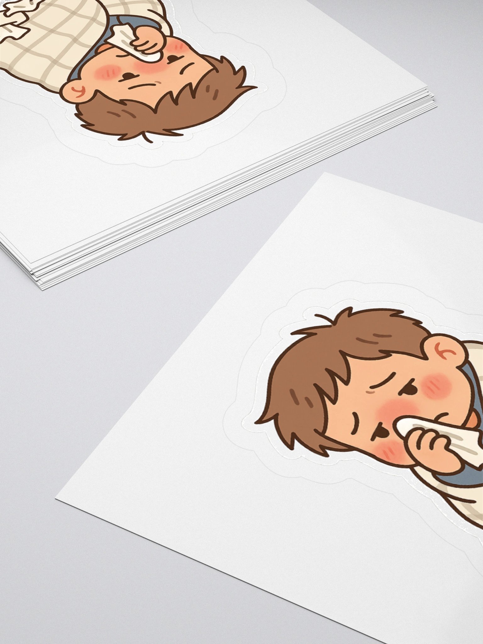 Sniffles & Blankets – Sick Boy Sticker product image (10)