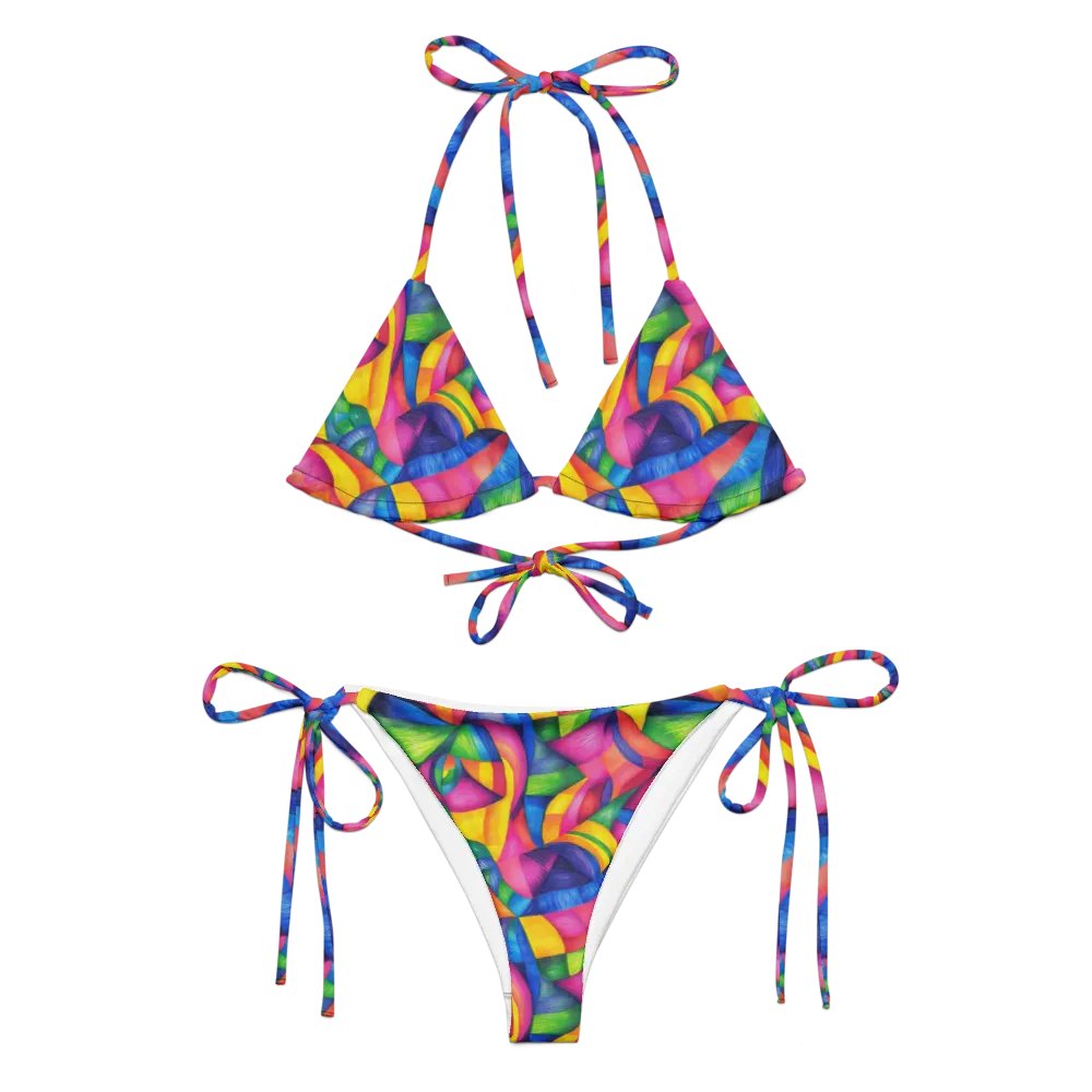 Kaleidoscope Dream All-Over Bikini Set product image (1)