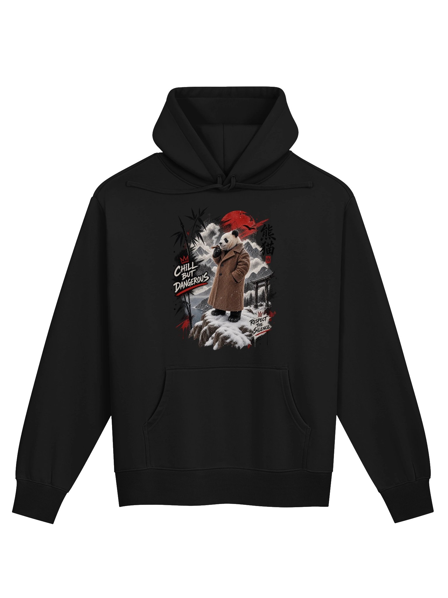 PANDA CLUB – Respect the Silence Vintage Hoodie product image (2)