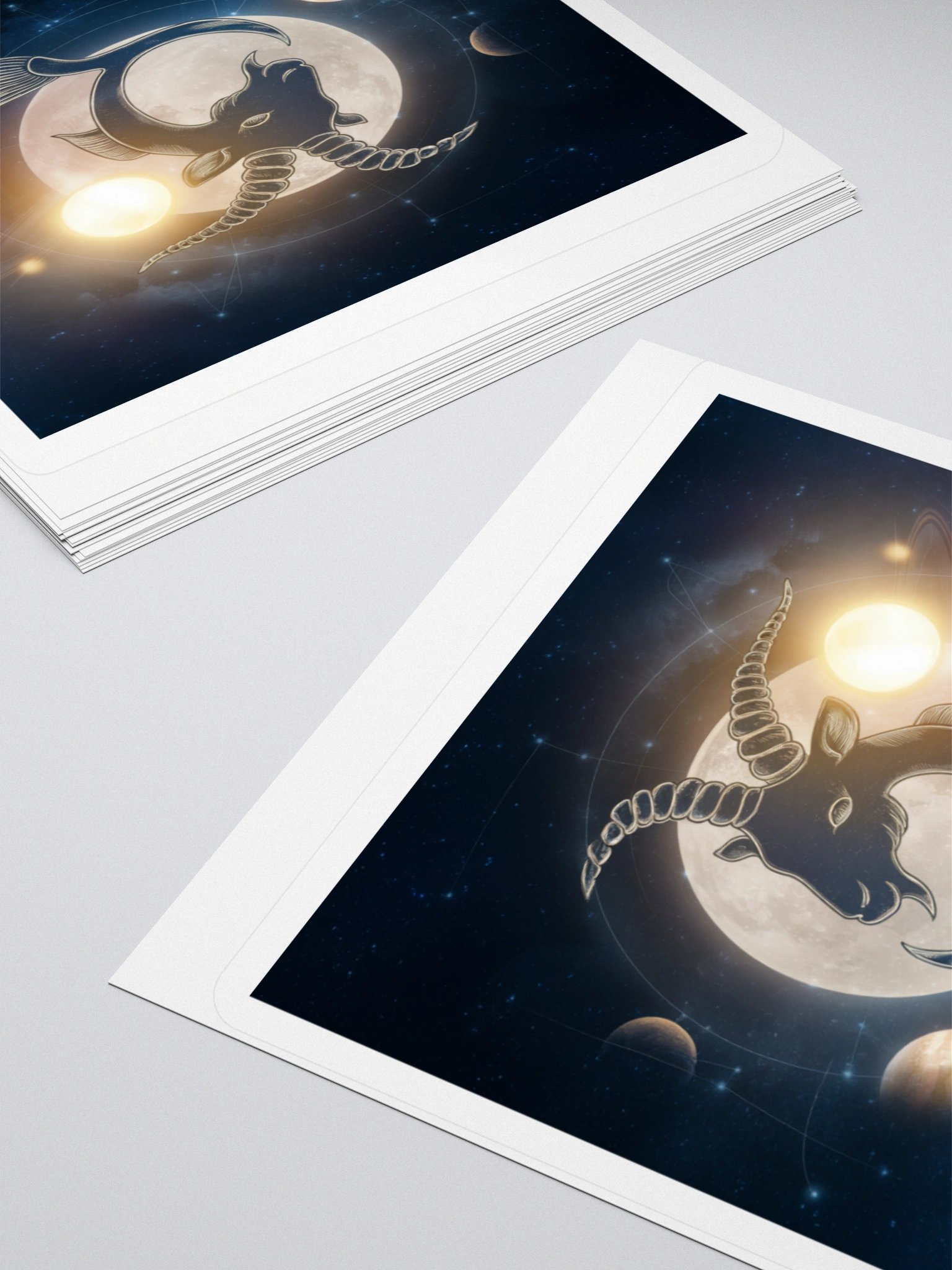 Capricorn Celestial Sign Sticker product image (11)