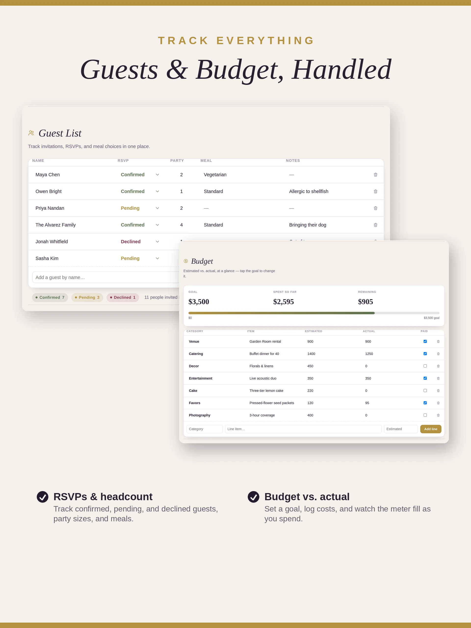 The Events Planner product image (3)