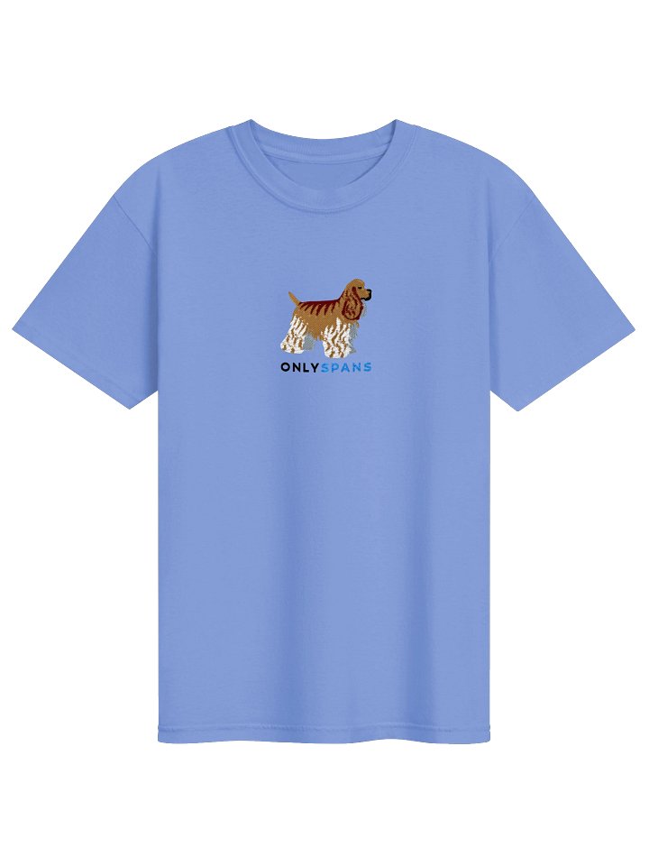 Only Spans T-Shirt(Embroidered) of an American Cocker Spaniel(Fawn) product image (5)