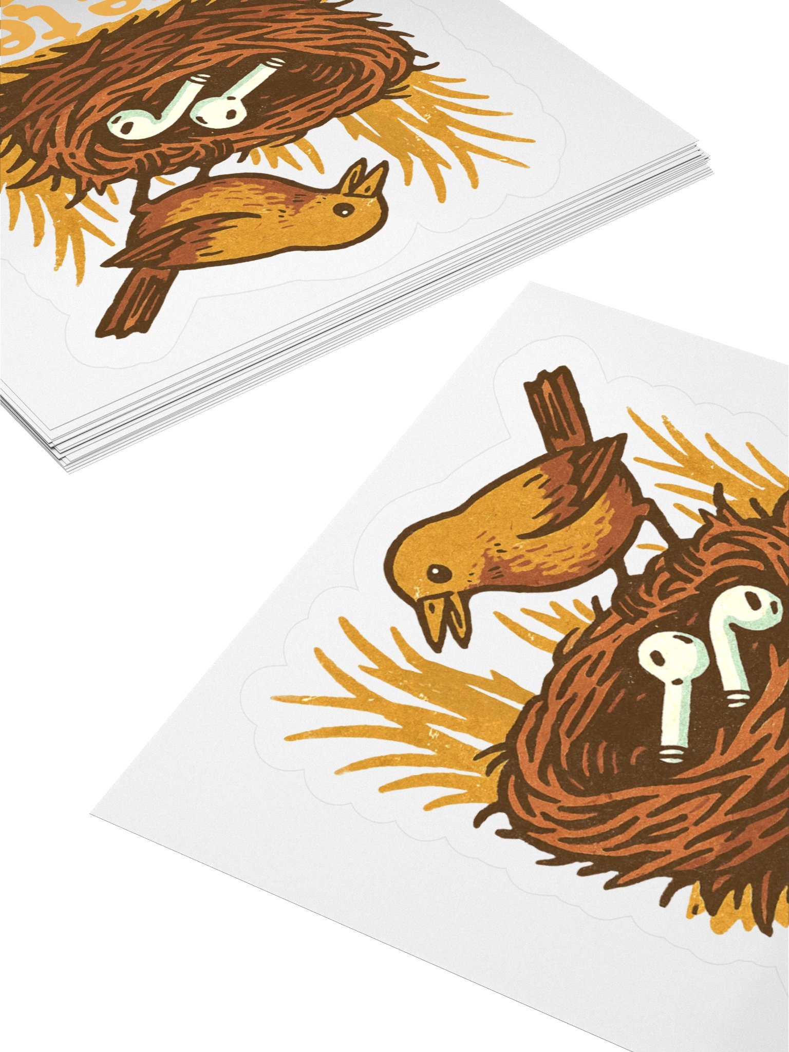 BirdPods sticker product image (4)