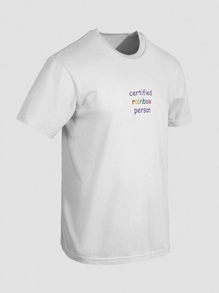 Certified Rainbow Person Tee product image (8)