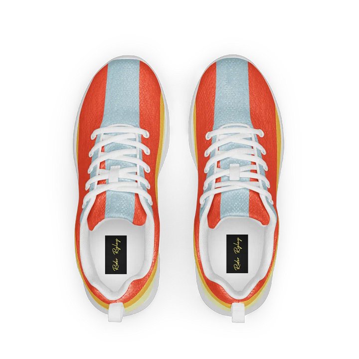 Retro Stripes Women's Athletic Shoes product image (2)
