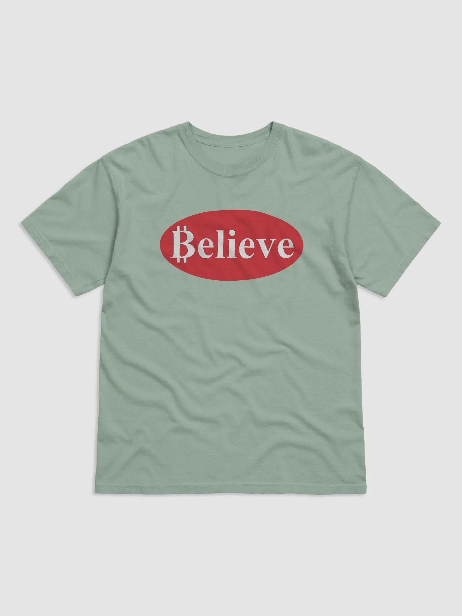 Believe in Bitcoin with Red Oval product image (11)