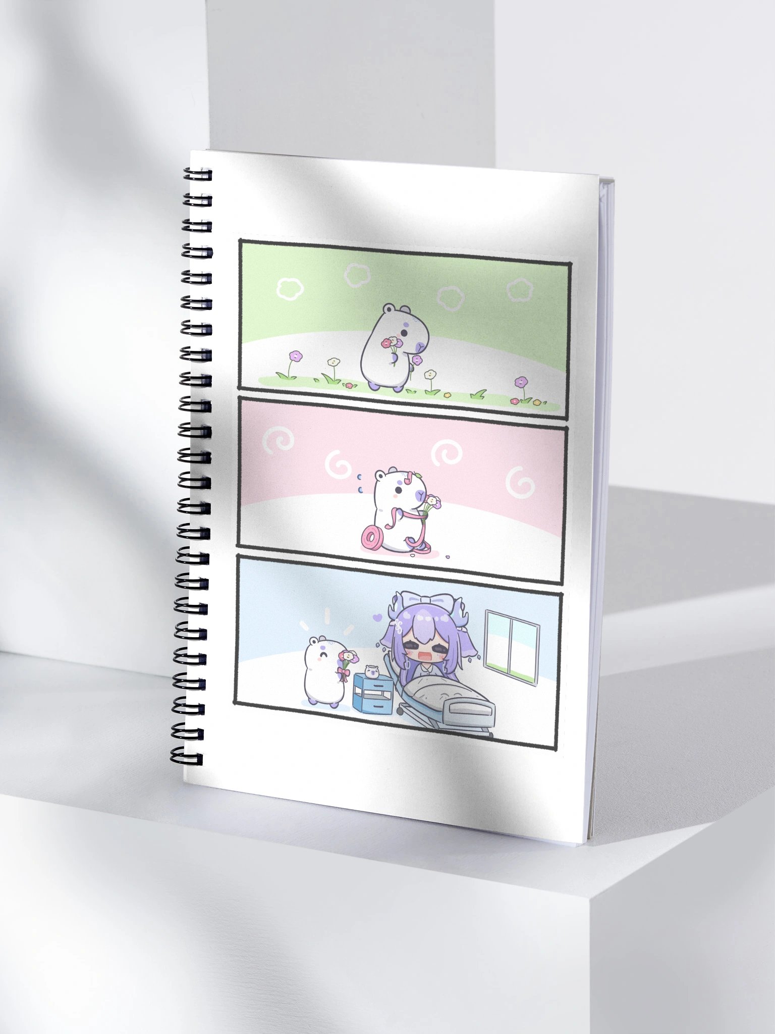 Clapton the Capybara Comic #2 Notebook product image (4)