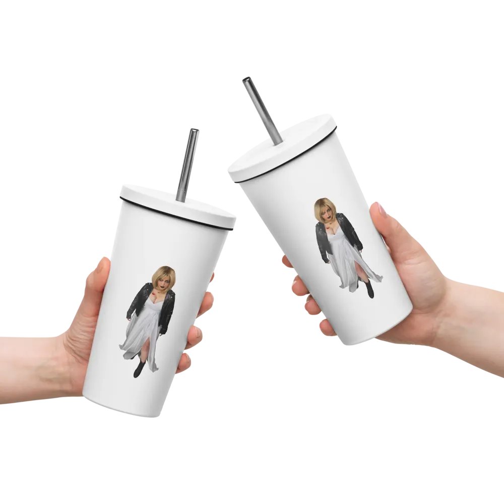 Bride of Chucky Insulated Tumbler w/ Straw product image (8)