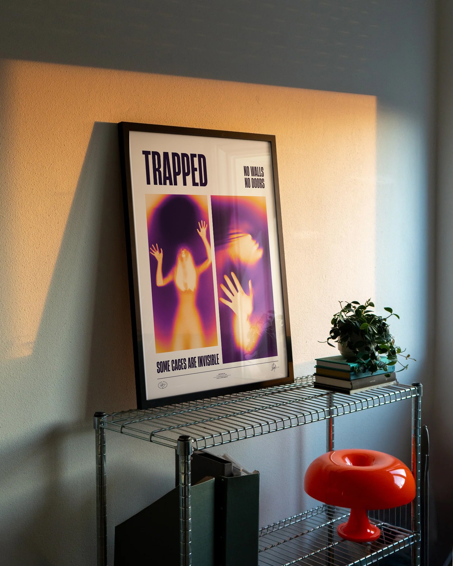 "TRAPPED" Framed Poster product image (4)