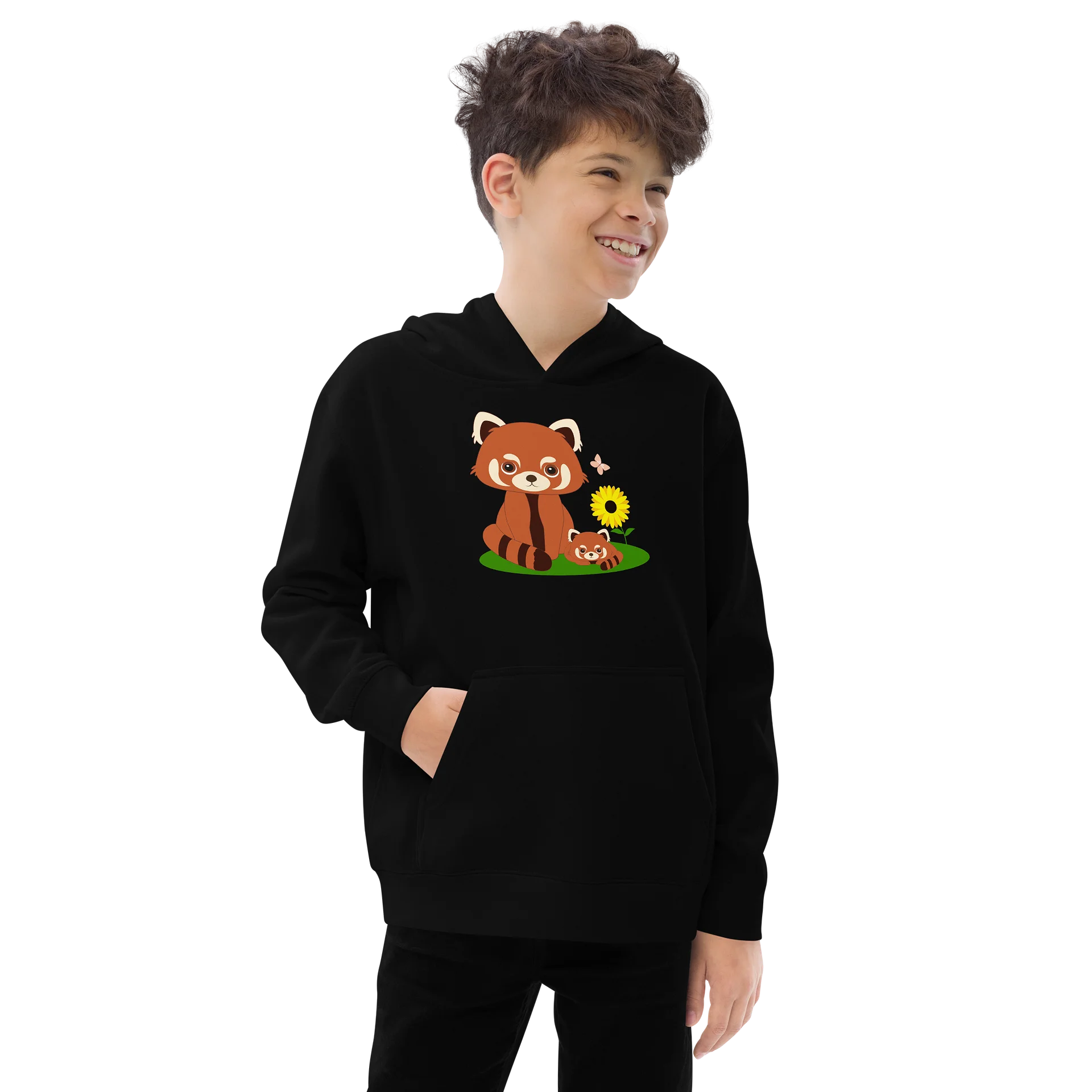 Woodland Families Red Panda Youth Pullover product image (4)