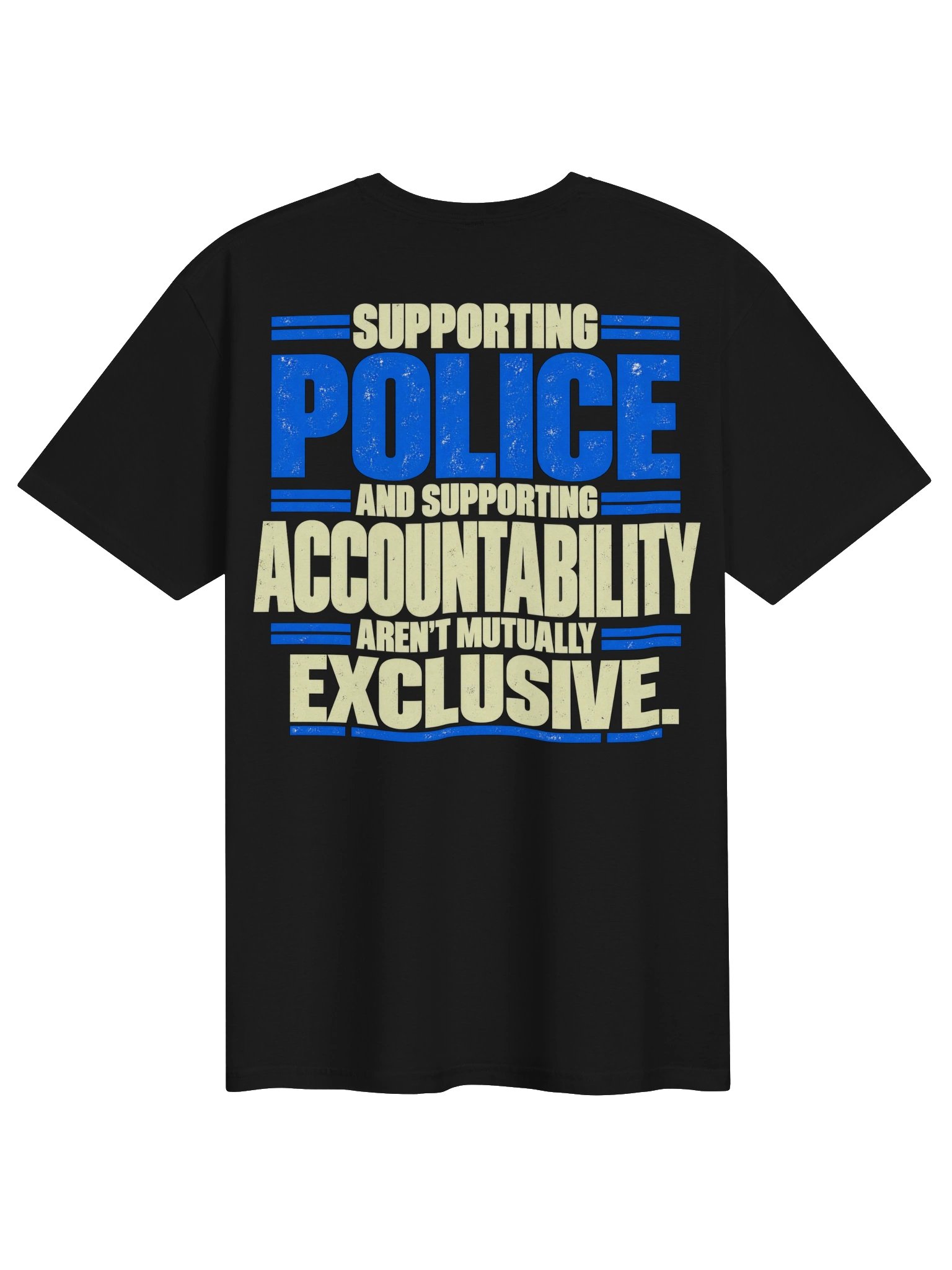 Support Police, Expect Accountability Tee product image (6)
