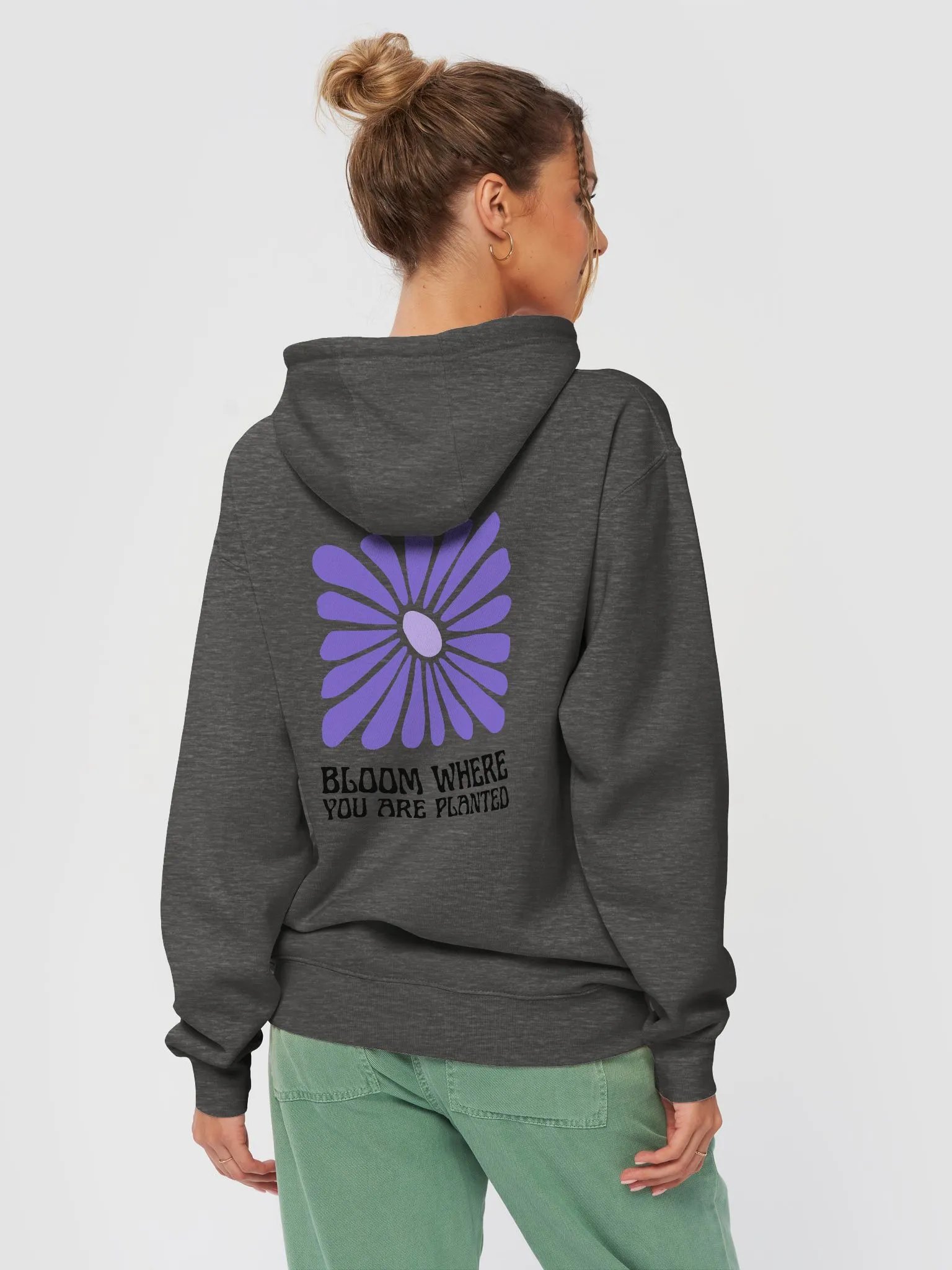 Purple Petal Power Hoodie product image (4)