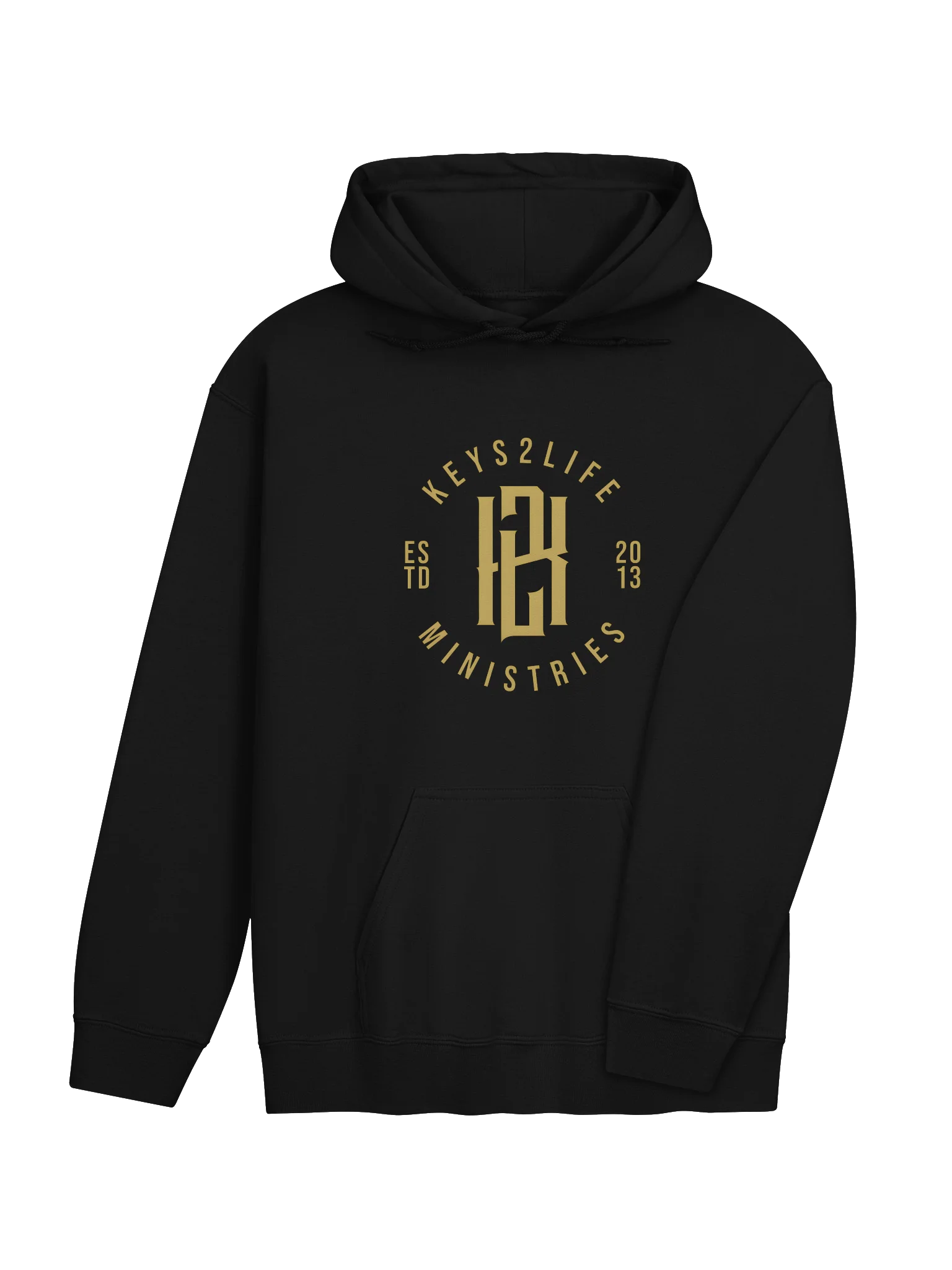Keys2Life Ministries Gold Logo Hoodie product image (40)