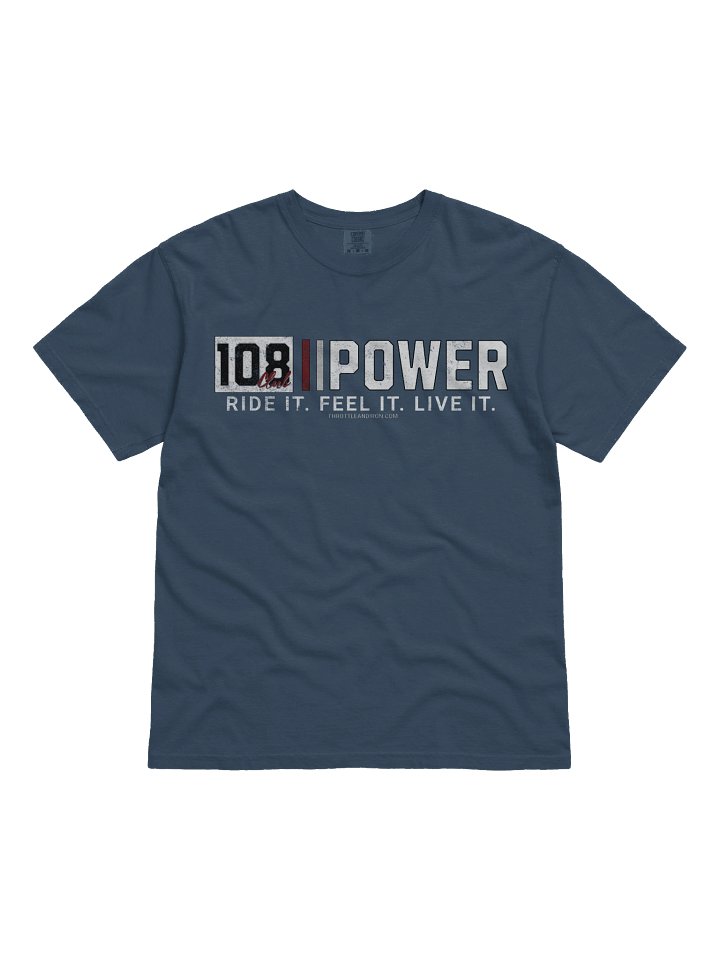 🔥 Club 108 POWER Throttle & Iron Podcast (IMC) Tee product image (2)