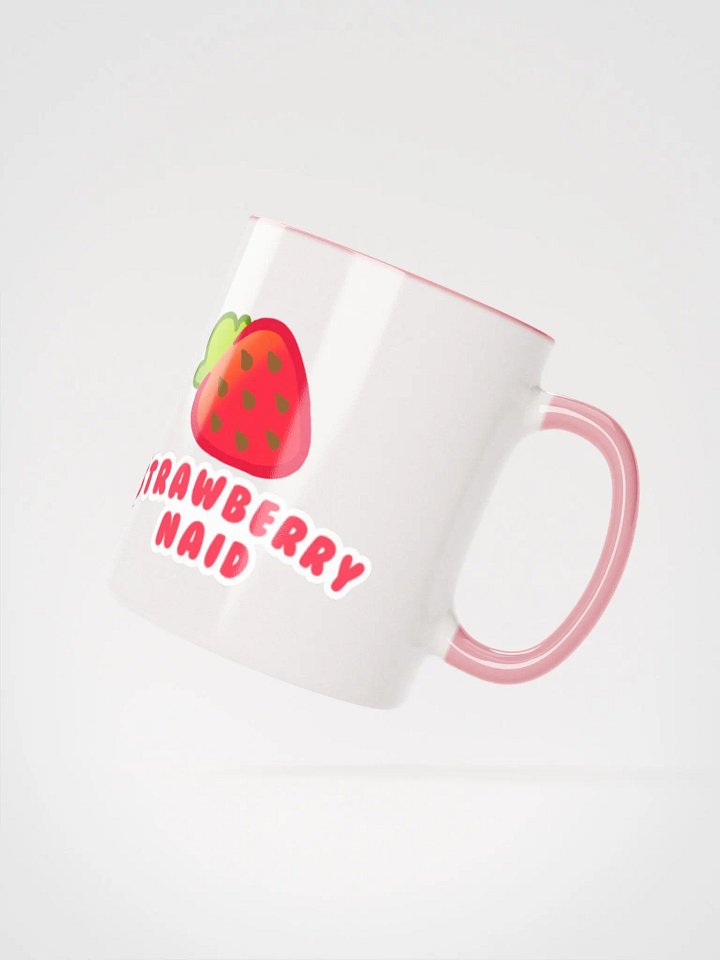 Strawberry Naid logo mug product image (2)