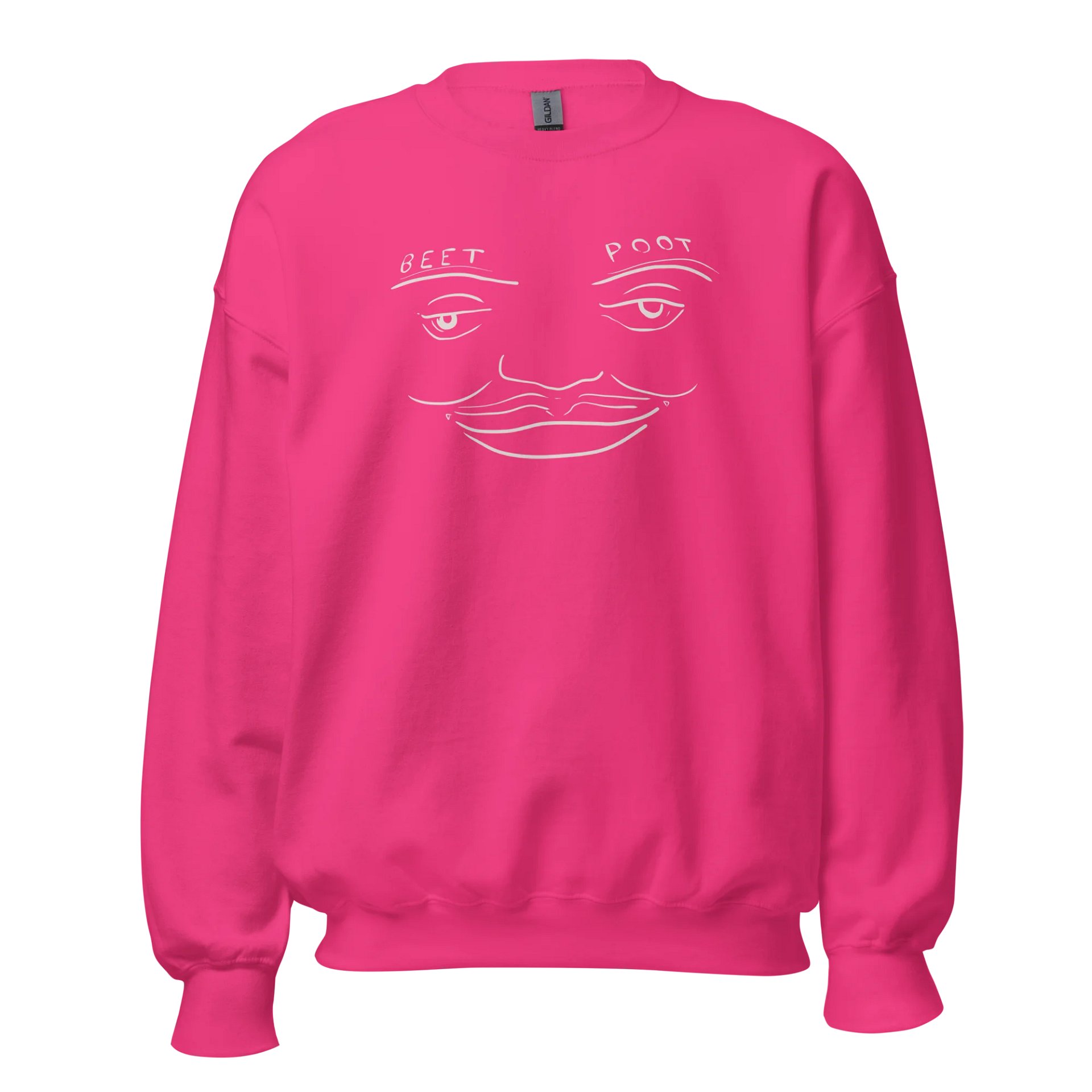 Beet Poot face classic sweatshirt product image (17)