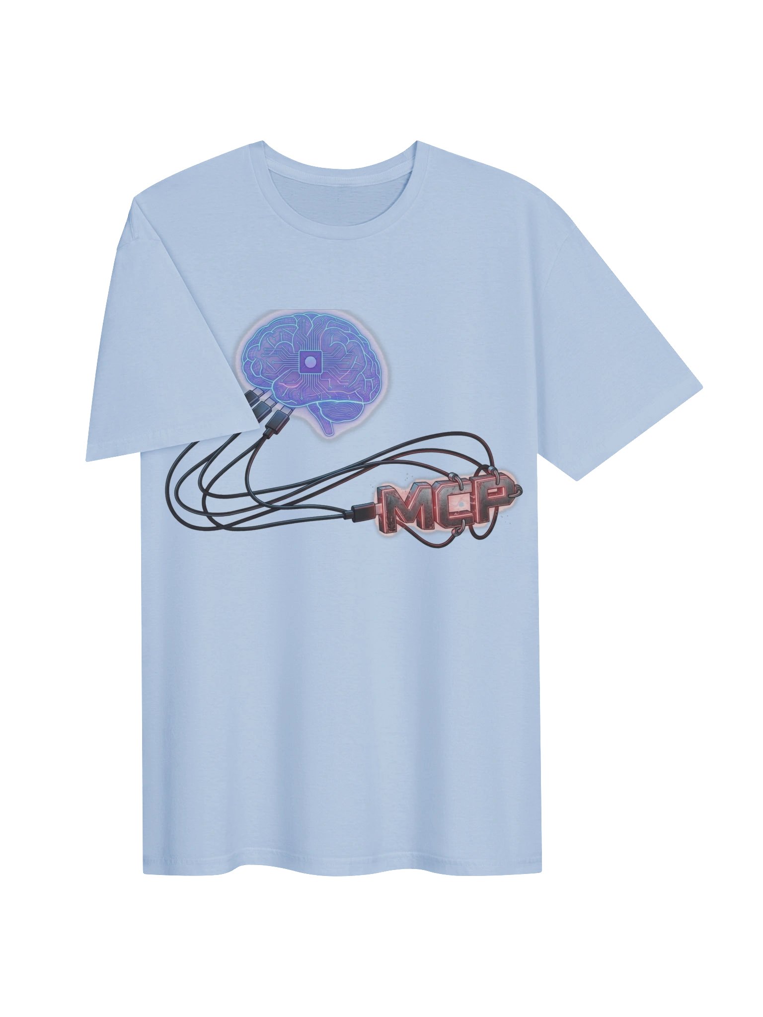 BRAIN TO MCP | AI Native Cognition Interface & Developer System T-Shirt product image (31)