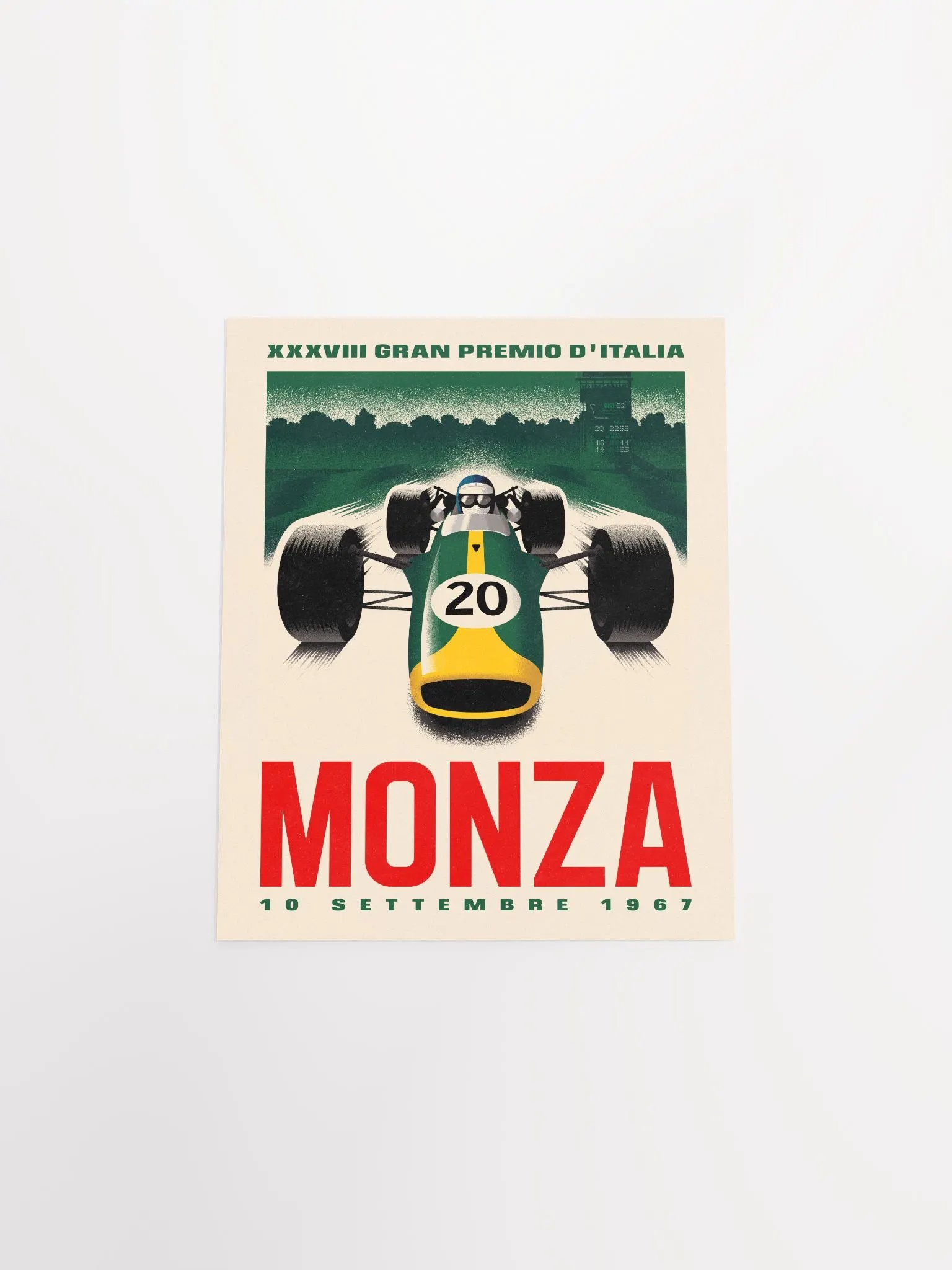 Vintage Italian Grand Prix Art Print product image (6)