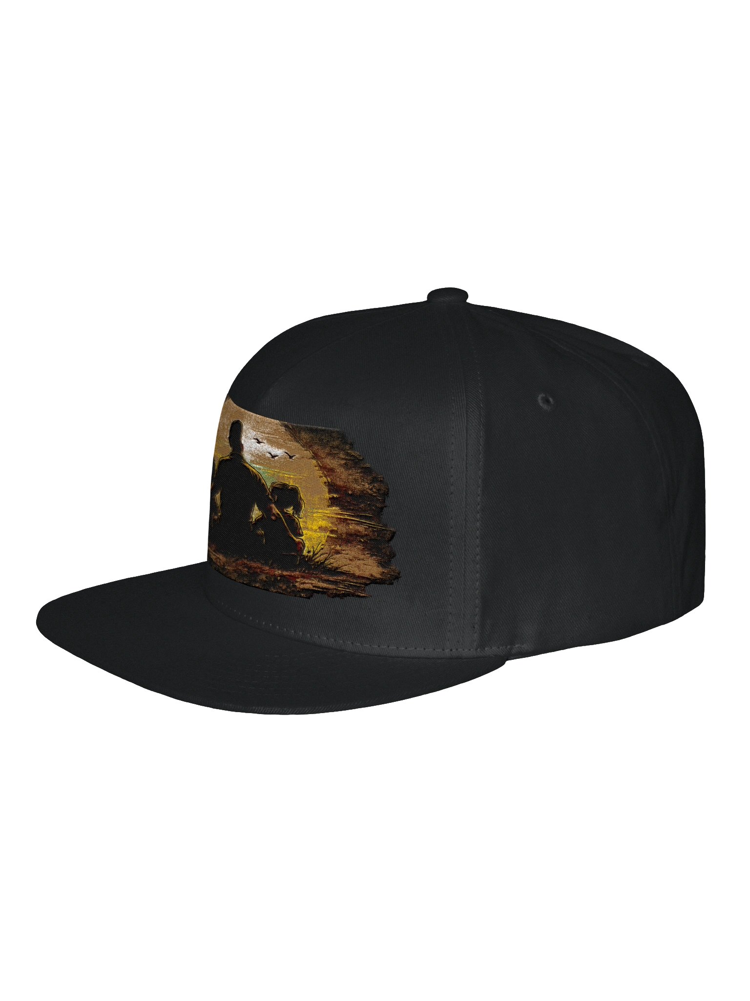 American Flag DAD Hat | Patriotic Dad Baseball Cap | Father's Day Gift product image (3)