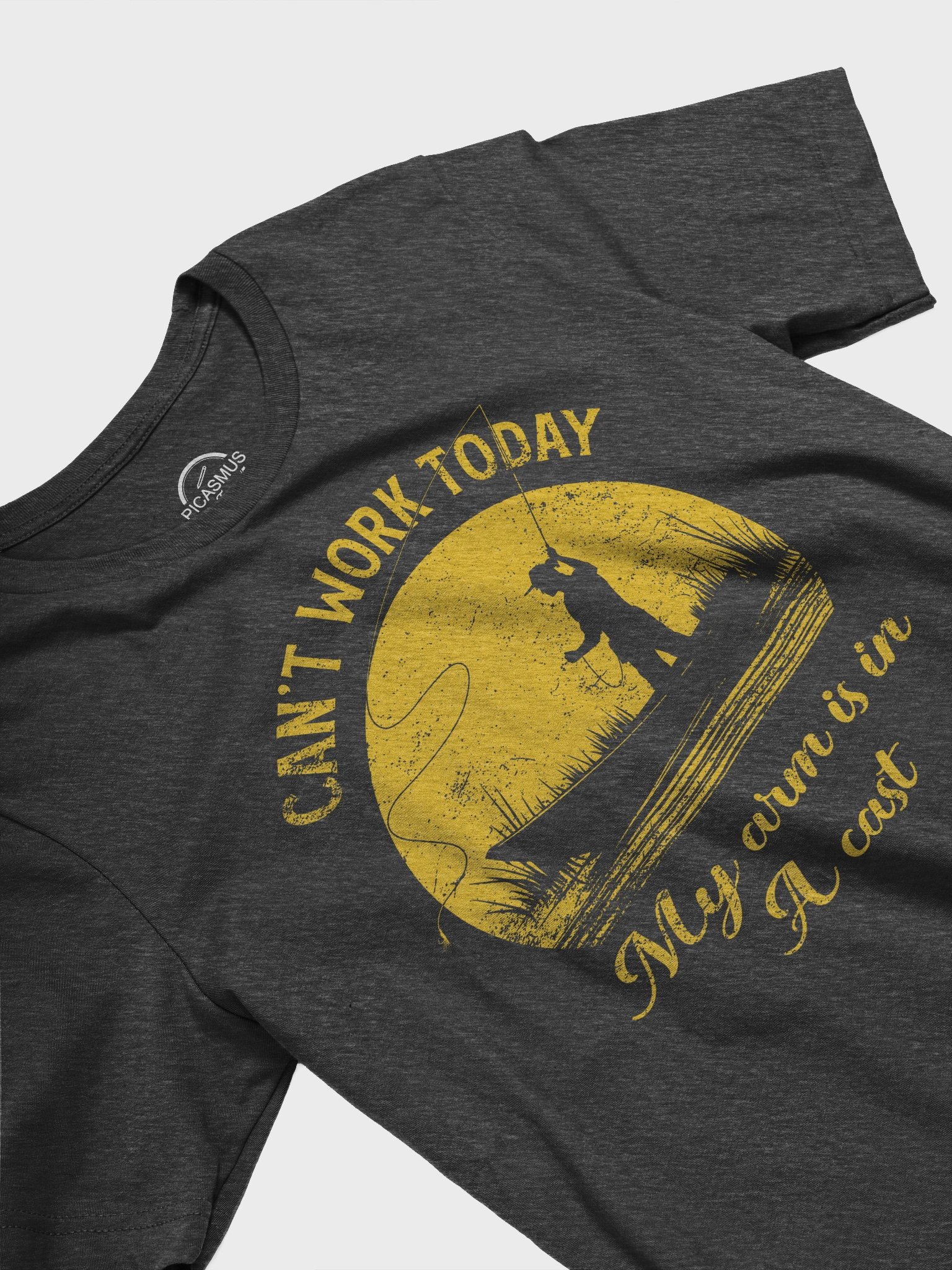My Arm Is In A Cast Sarcastic Fishing Tee product image (14)