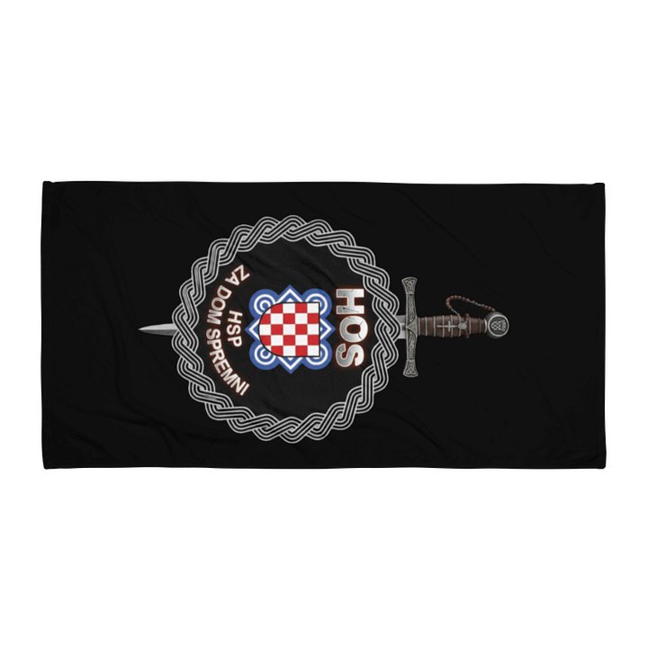 Heritage Shield Beach Towel HOS ZA DOM SPREMNI product image (1)
