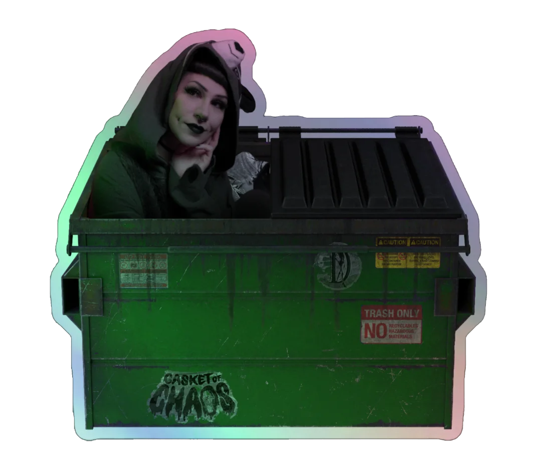 Dumpinmestetics Holographic Sticker product image (1)