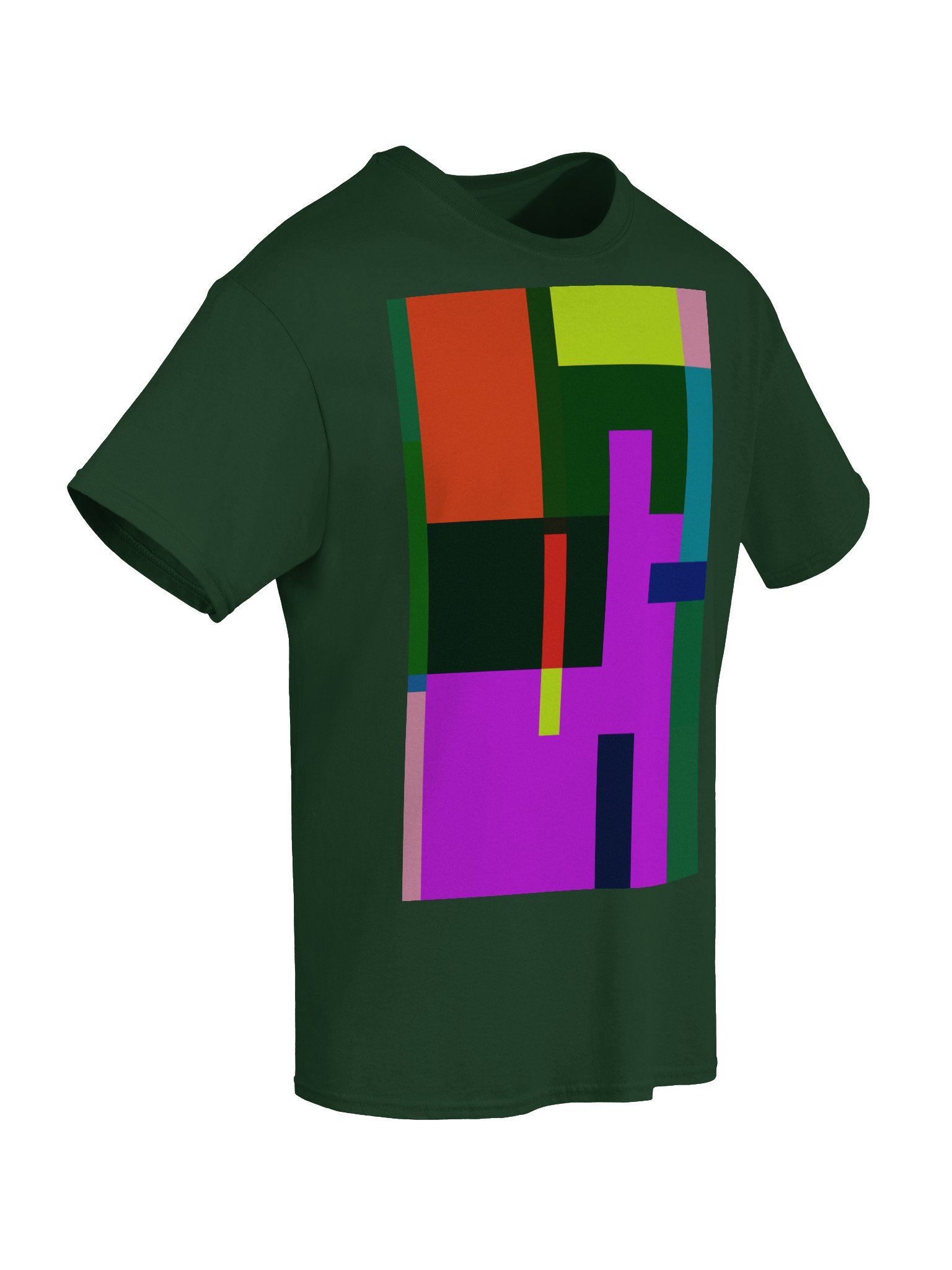 Vibrant Geometry Unisex Tee product image (8)