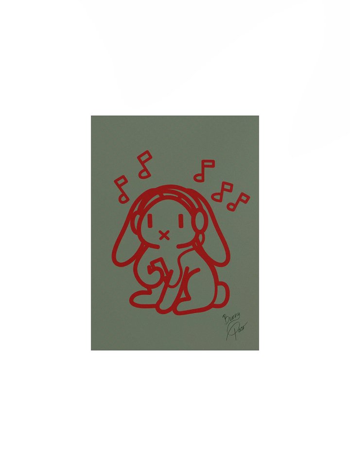 Bowl Bunny Poster product image (3)