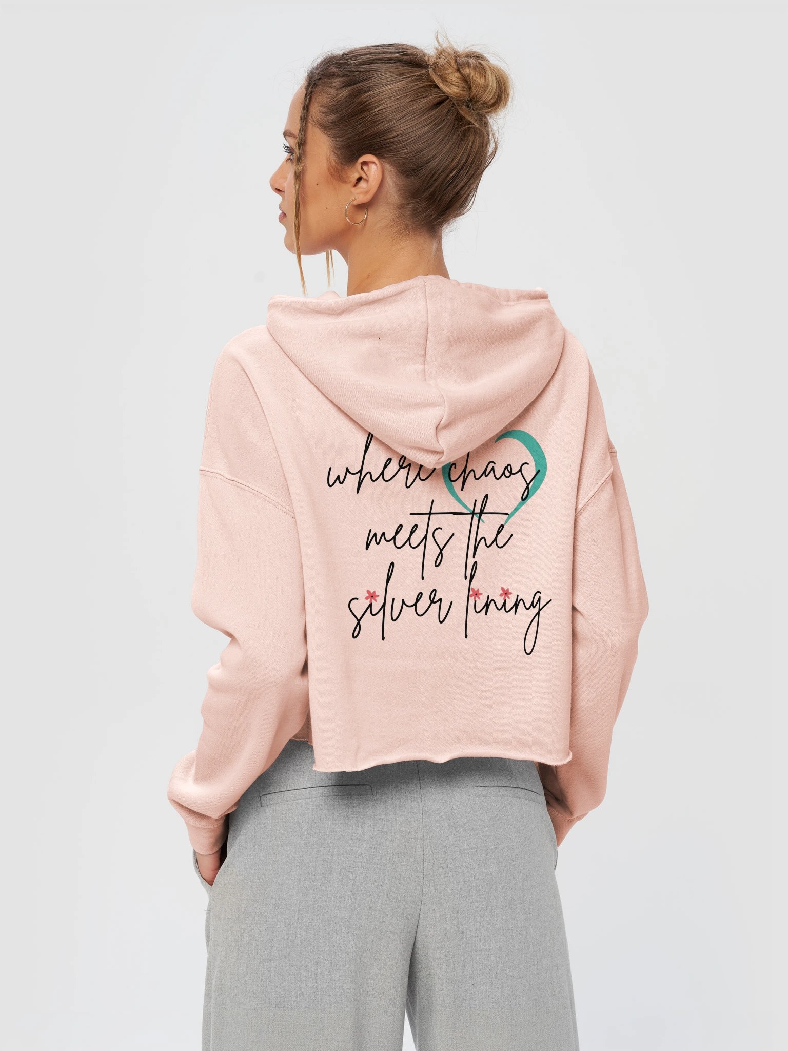 Slow Burn x Sunshine Mayhem | Crop Hoodie product image (22)