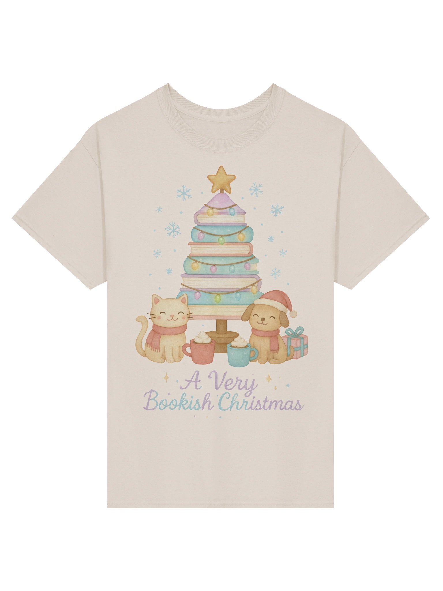 Book Tree Christmas T-Shirt | A Very Bookish Christmas” product image (97)