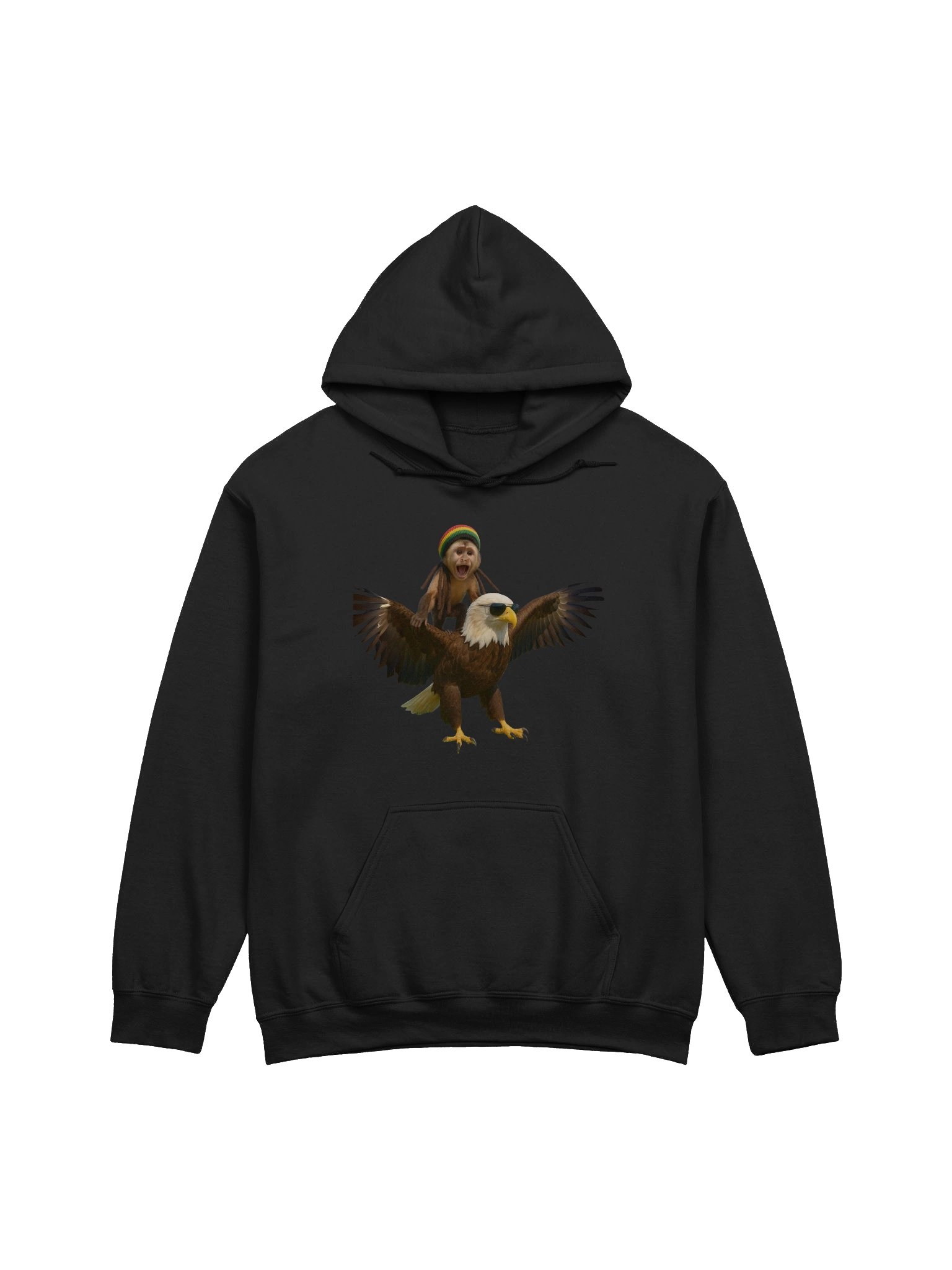 Jahmunkey Ill-Eagle Graphic Hoodie product image (3)