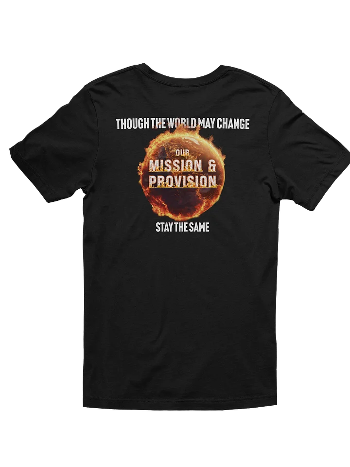 Our Mission and Provision T-shirt product image (1)